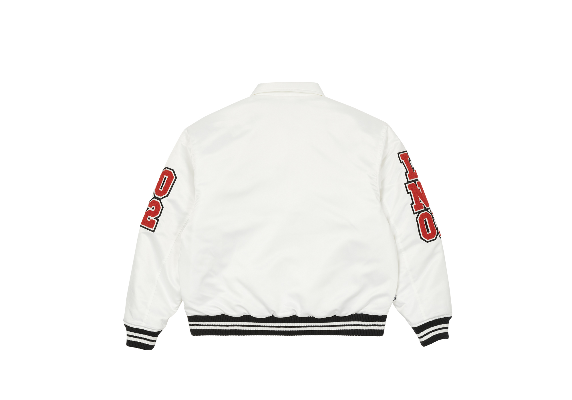 SOMEWHERE BUTTER ♥ Satin varsity jacket/追跡付 Satin varsity jacket - navy - SOMEWHERE BUTTER.