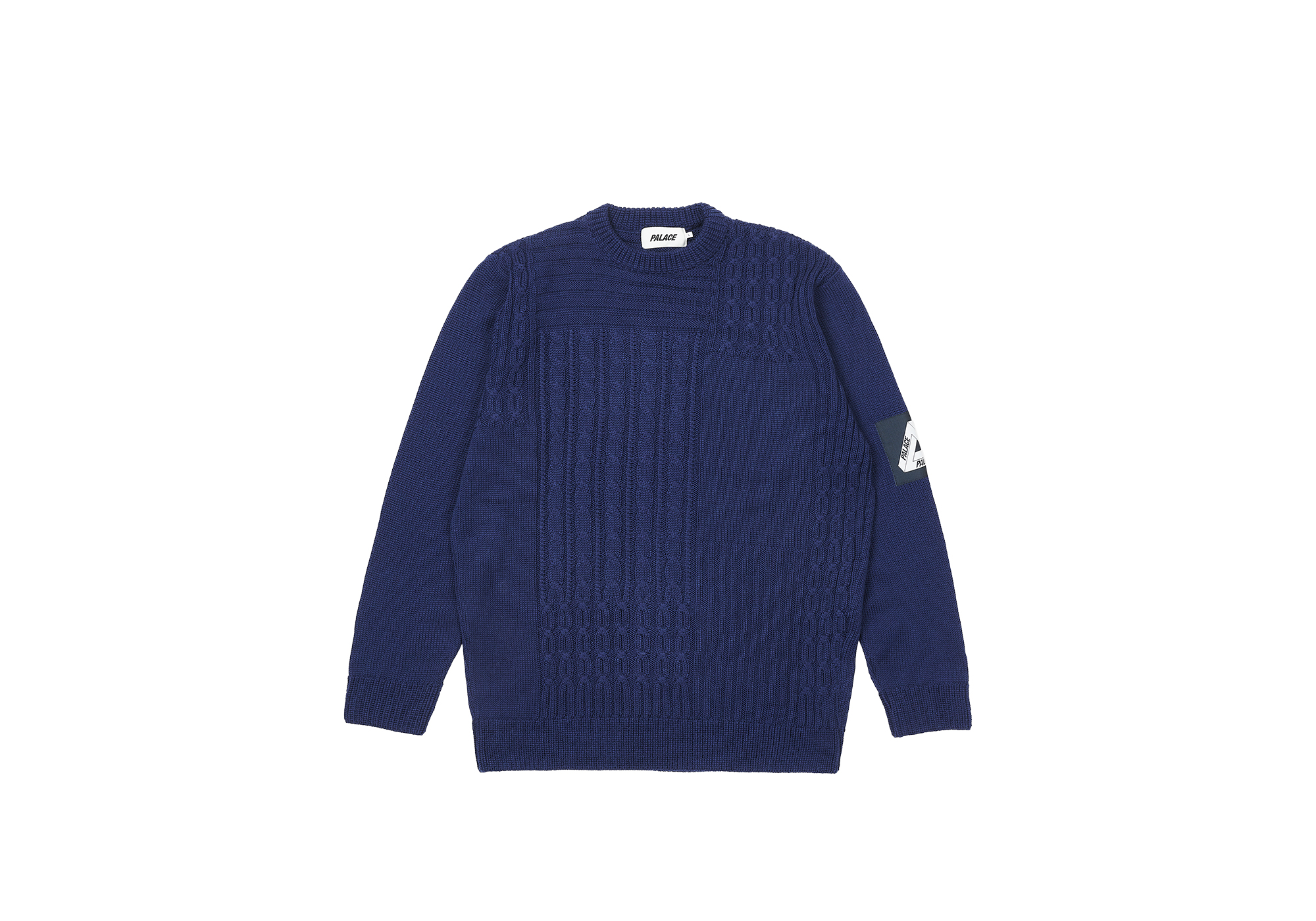 CABLE PATCHWORK KNIT | PALACE SKATEBOARDS