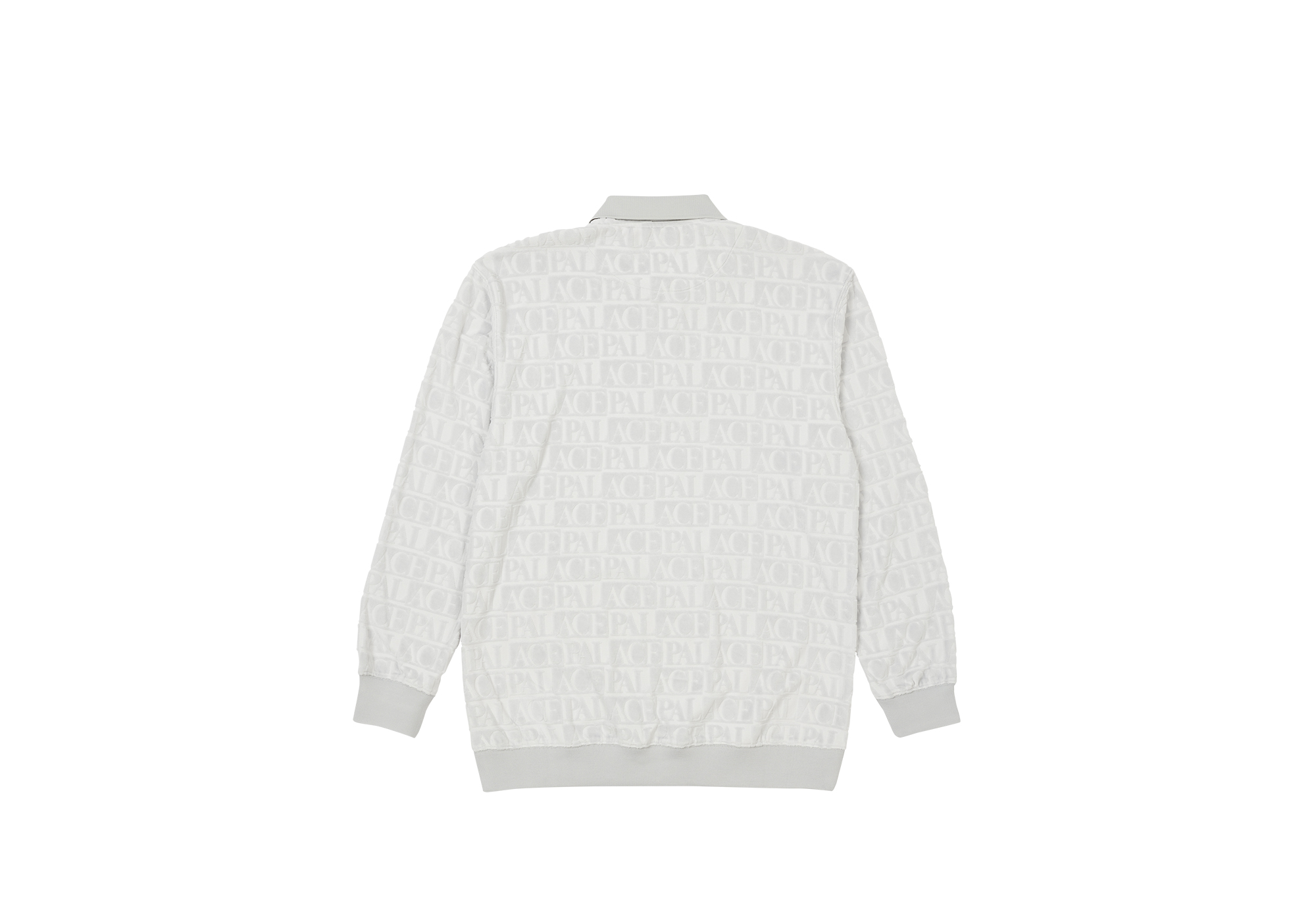 palace domino jacquard 1/4 zip polo crew 【公式通販】