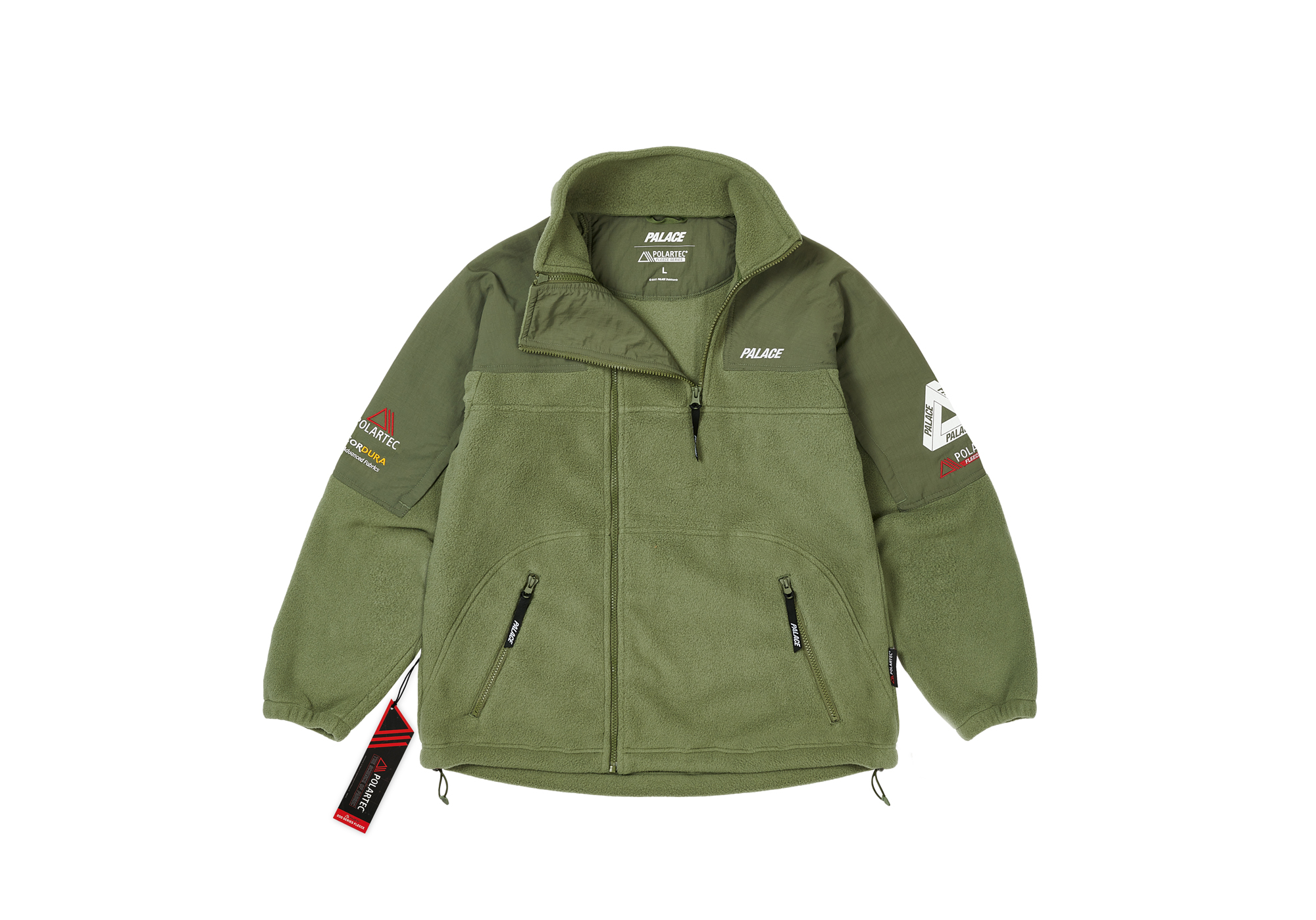 トップス Palace polartec double zip funnel DOUBLE ZIP FUNNEL | PALACE SKATEBOARDS