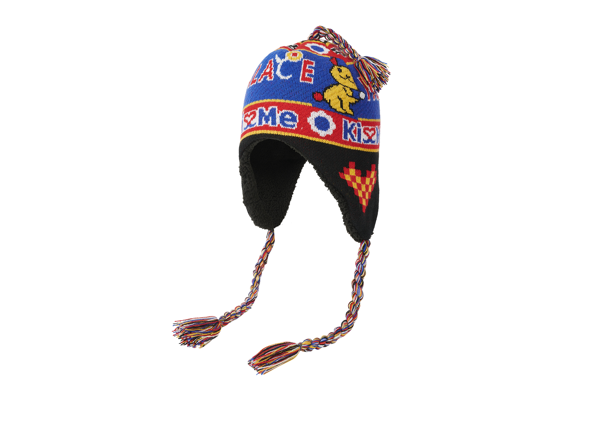 帽子 PALACE CUTE EAR FLAPPER BEANIE PINK CUTE EAR FLAPPER BEANIE | PALACE SKATEBOARDS