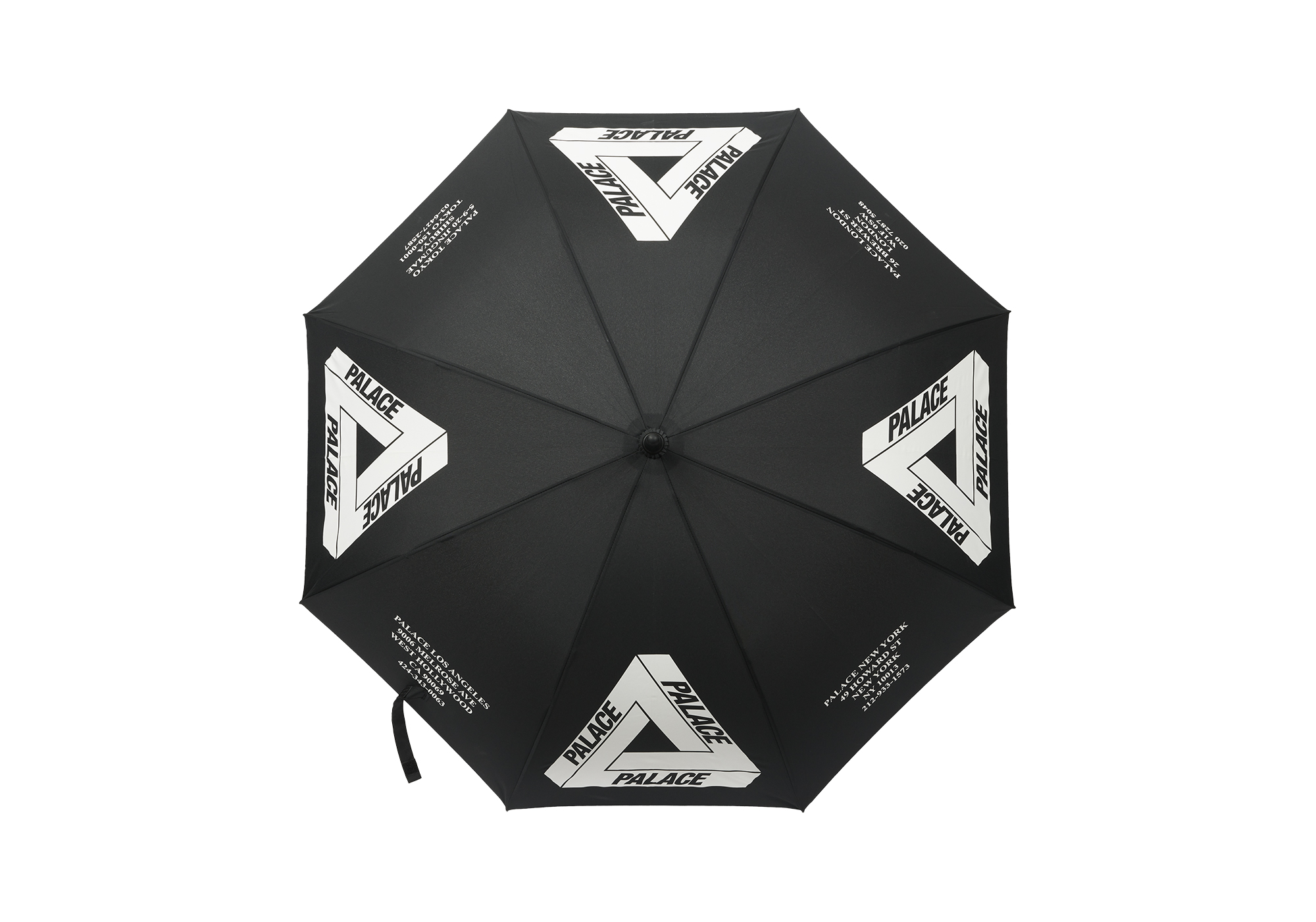 Palace Umbrella Palace パレス 傘 ブラック ロゴ入り Palace Shop Umbrella Black - FW22 - US