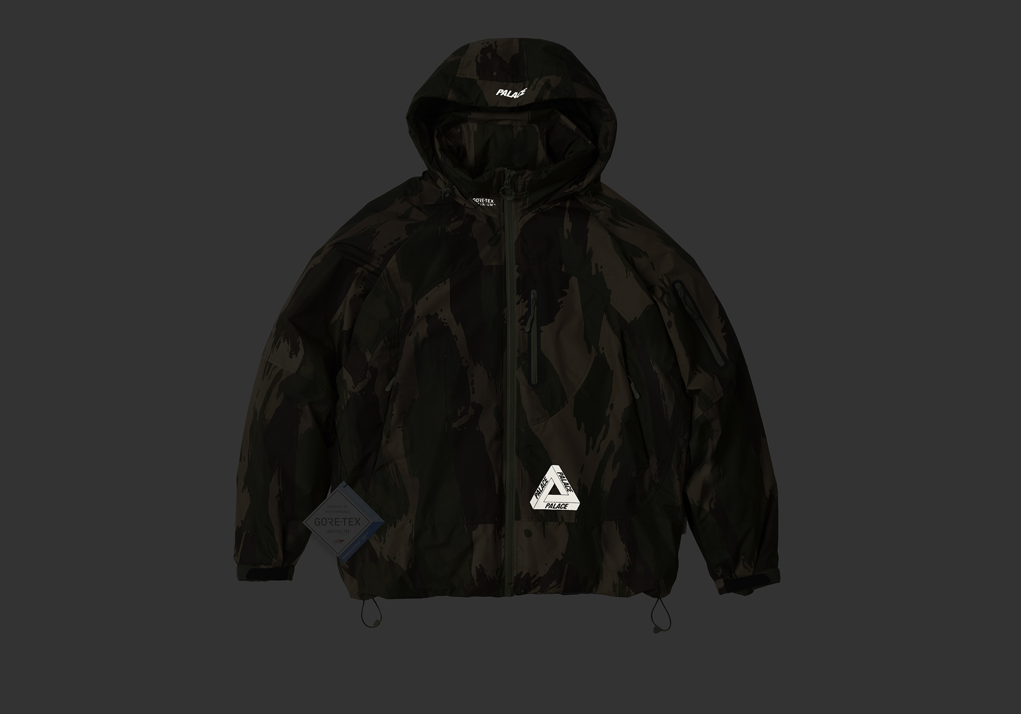 ジャケット・アウター PALACE GORE-TEX Infinium Jacket Black S Gore-Tex Infinium Jacket Black - Holiday 2024 - Palace Community