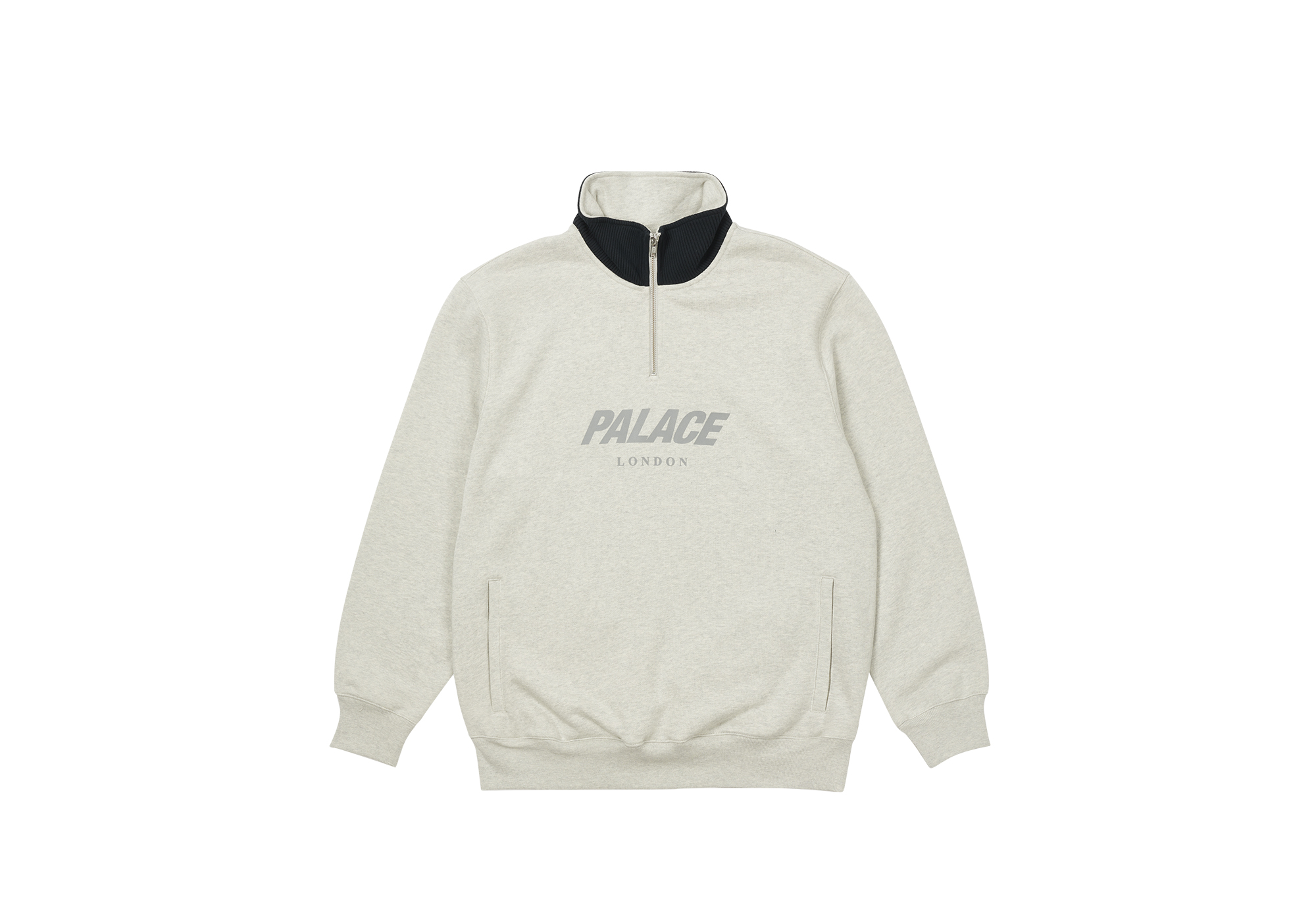 RIB 1/4 ZIP FUNNEL | PALACE SKATEBOARDS