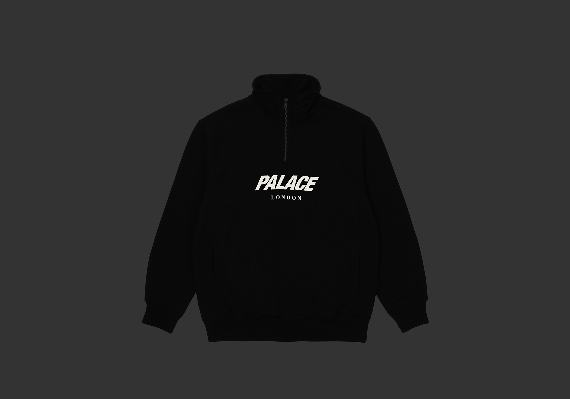 RIB 1/4 ZIP FUNNEL | PALACE SKATEBOARDS