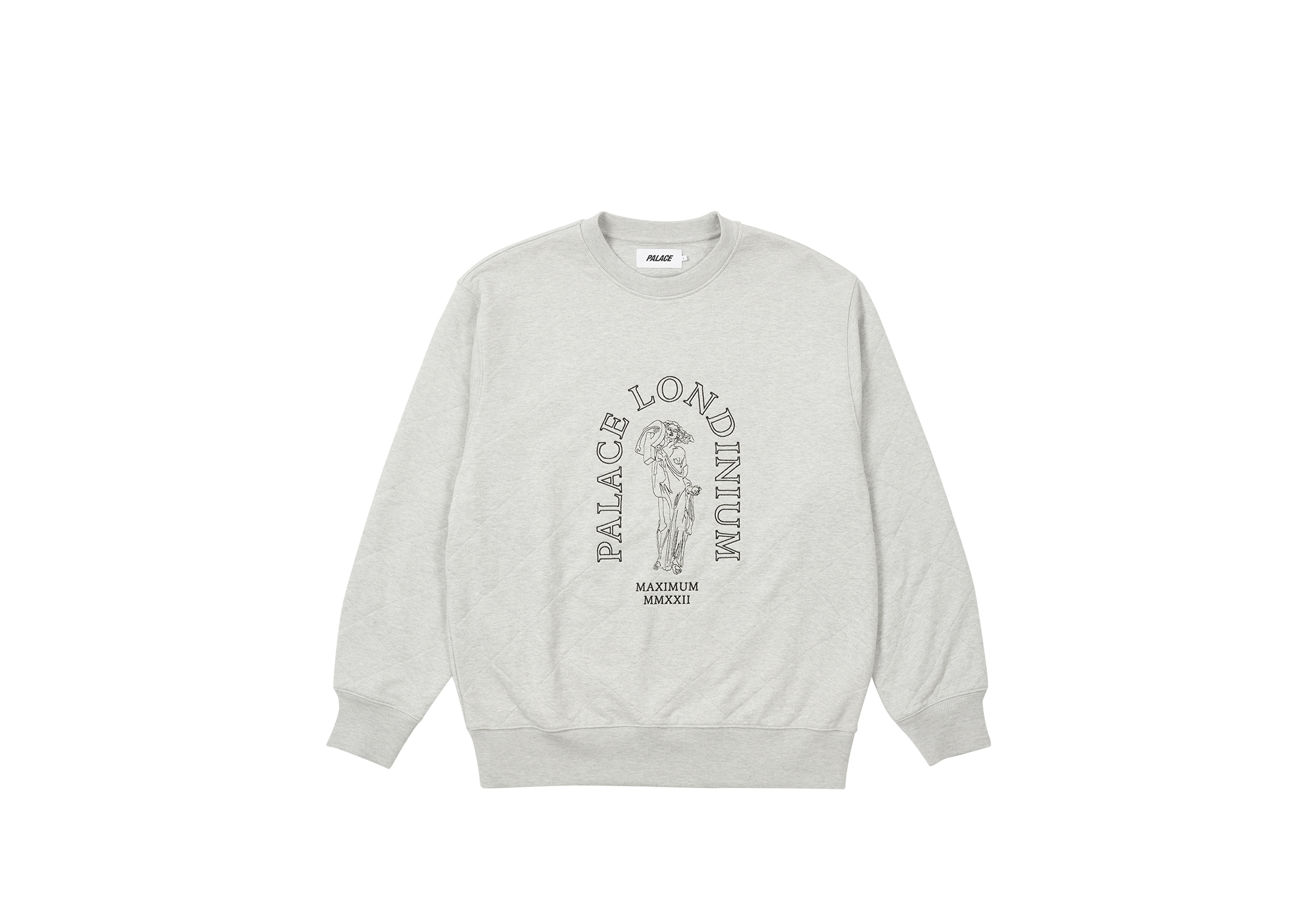 【国内発送】PALACE SKATEBOARDS PALACE LONDINIUM QUILTED CREW PALACE LONDINIUM QUILTED CREW | PALACE SKATEBOARDS
