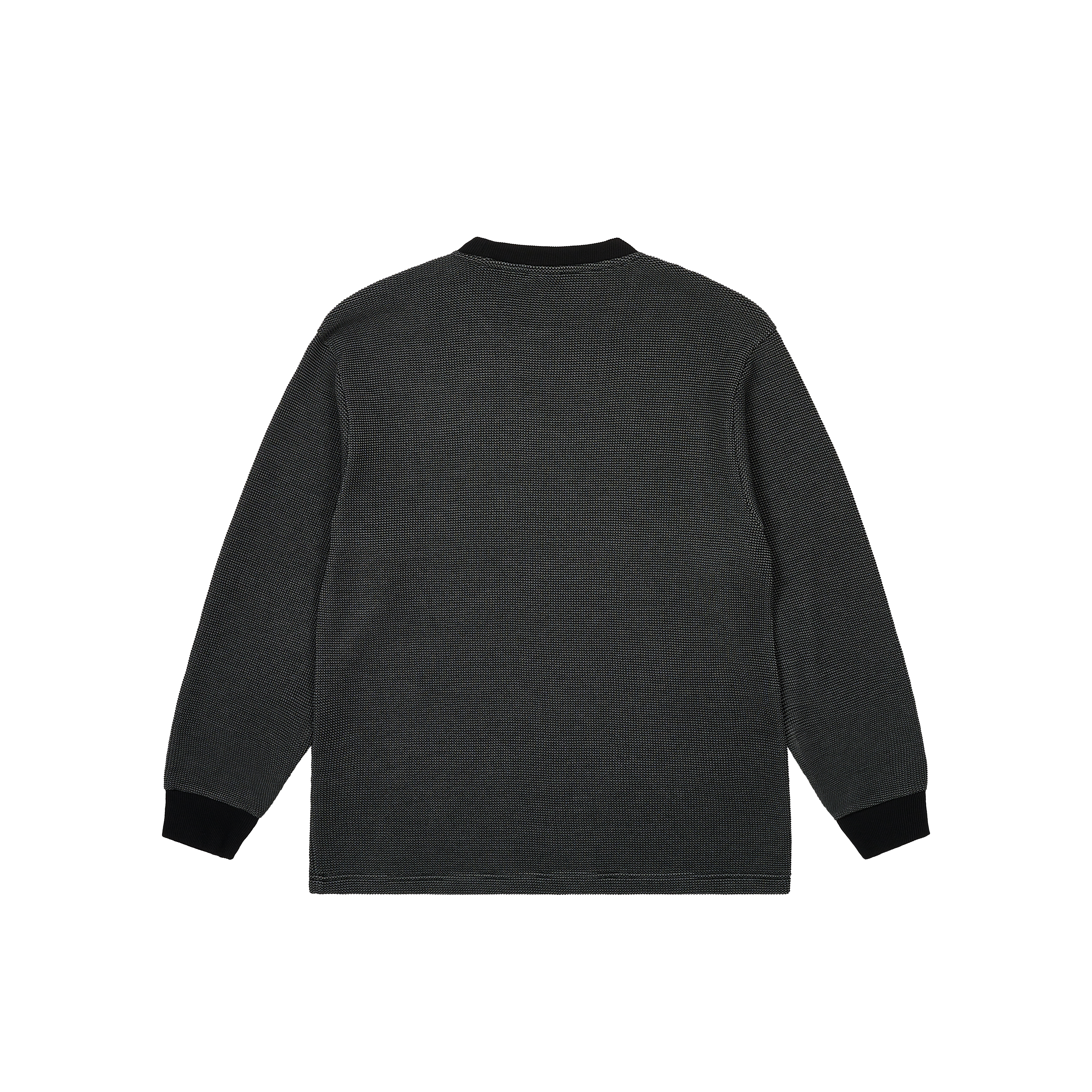 トップス PALACE NEIGHBORHOOD WAFFLE JERSEY BK L Palace Neighborhood Waffle Jersey Black - Palace