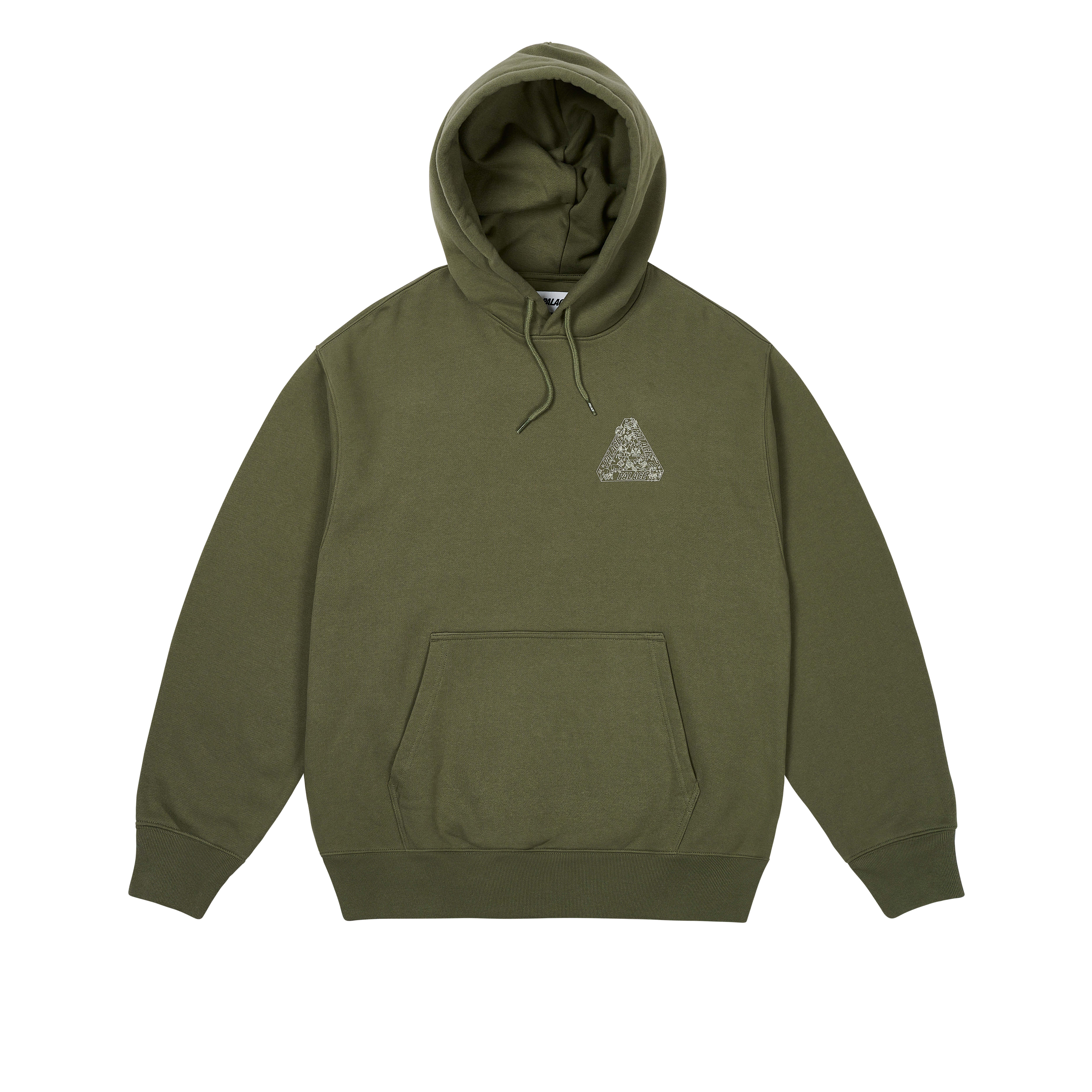 Buy Palace Basically A Tri-Ferg Crew 'Green' - P21CW011 | GOAT