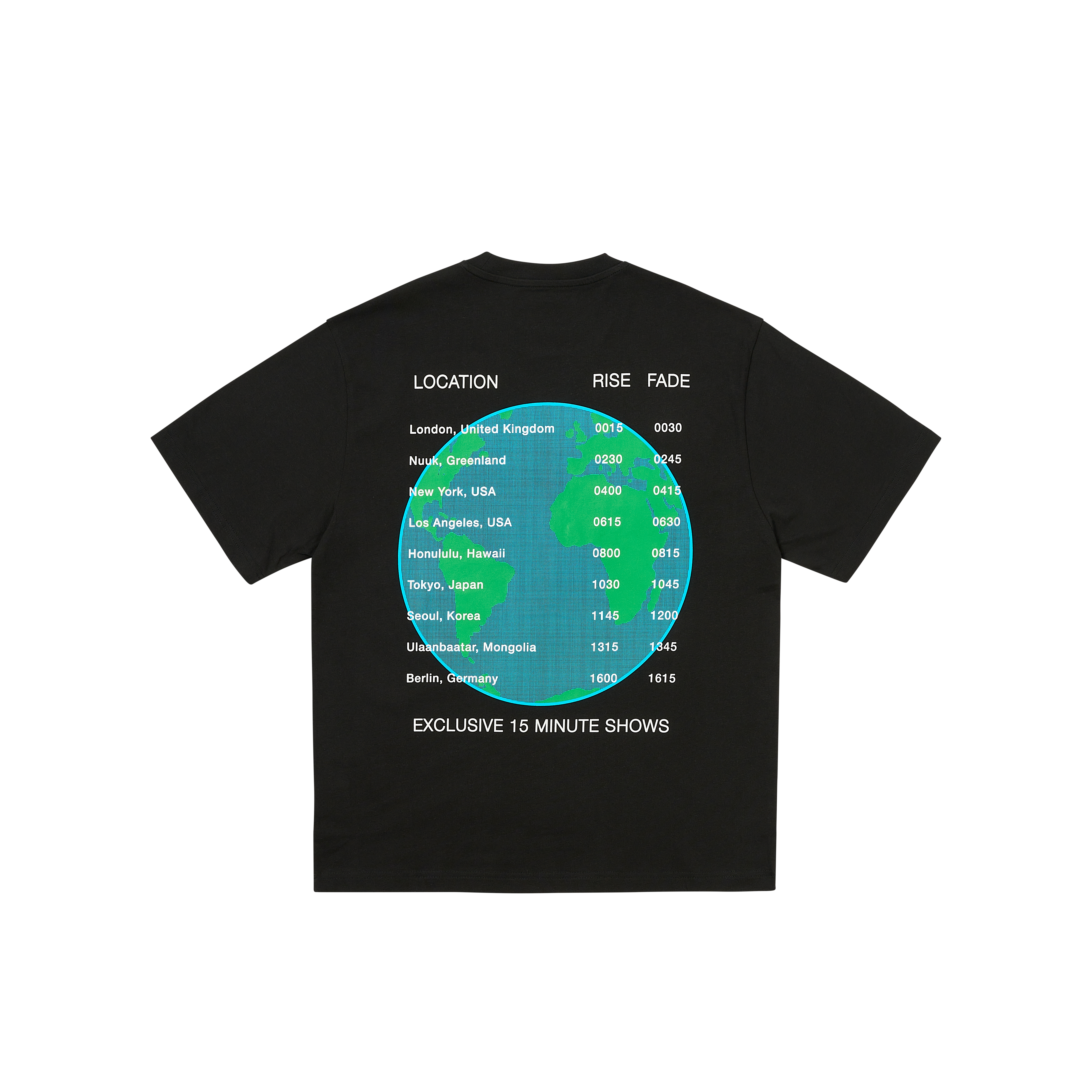 WORLD TOUR T-SHIRT | PALACE SKATEBOARDS