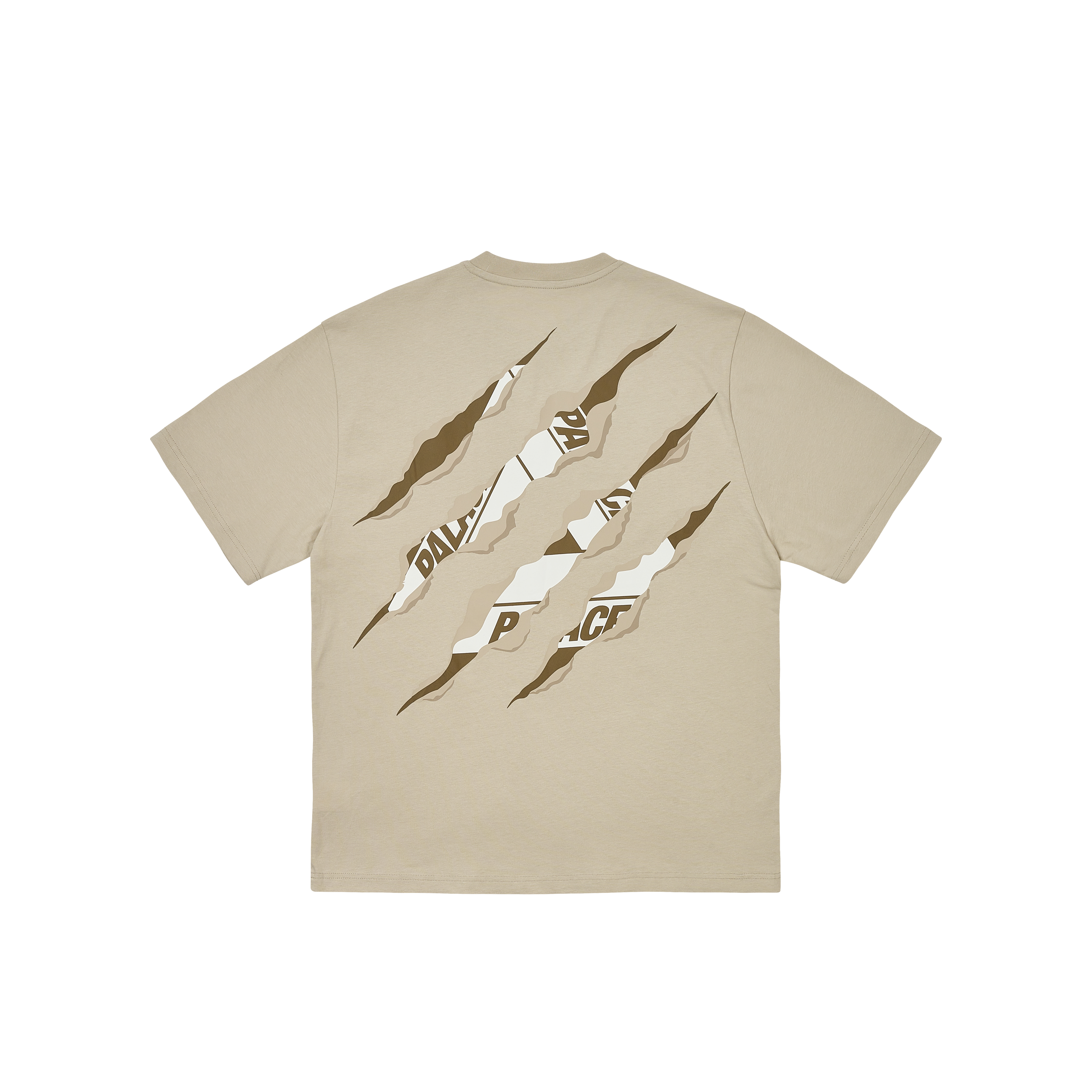 人気 ☆PALACE☆ RIPPED TRI T-SHIRT WHITE - 25SS Ripped Tri T-Shirt White - Spring 2025 - Palace Community