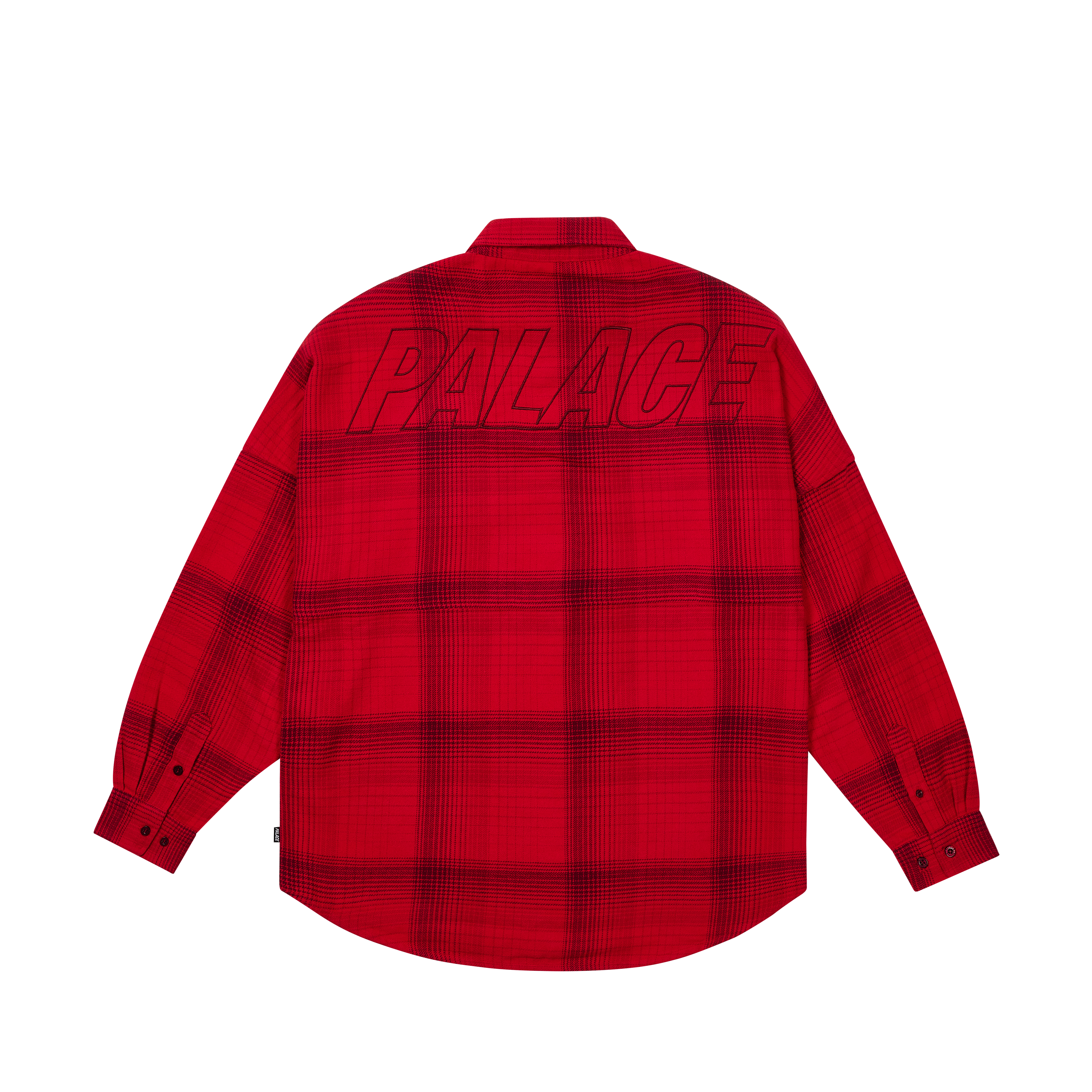 BRUSHED FLANNEL DROP SHOULDER SHIRT | PALACE SKATEBOARDS