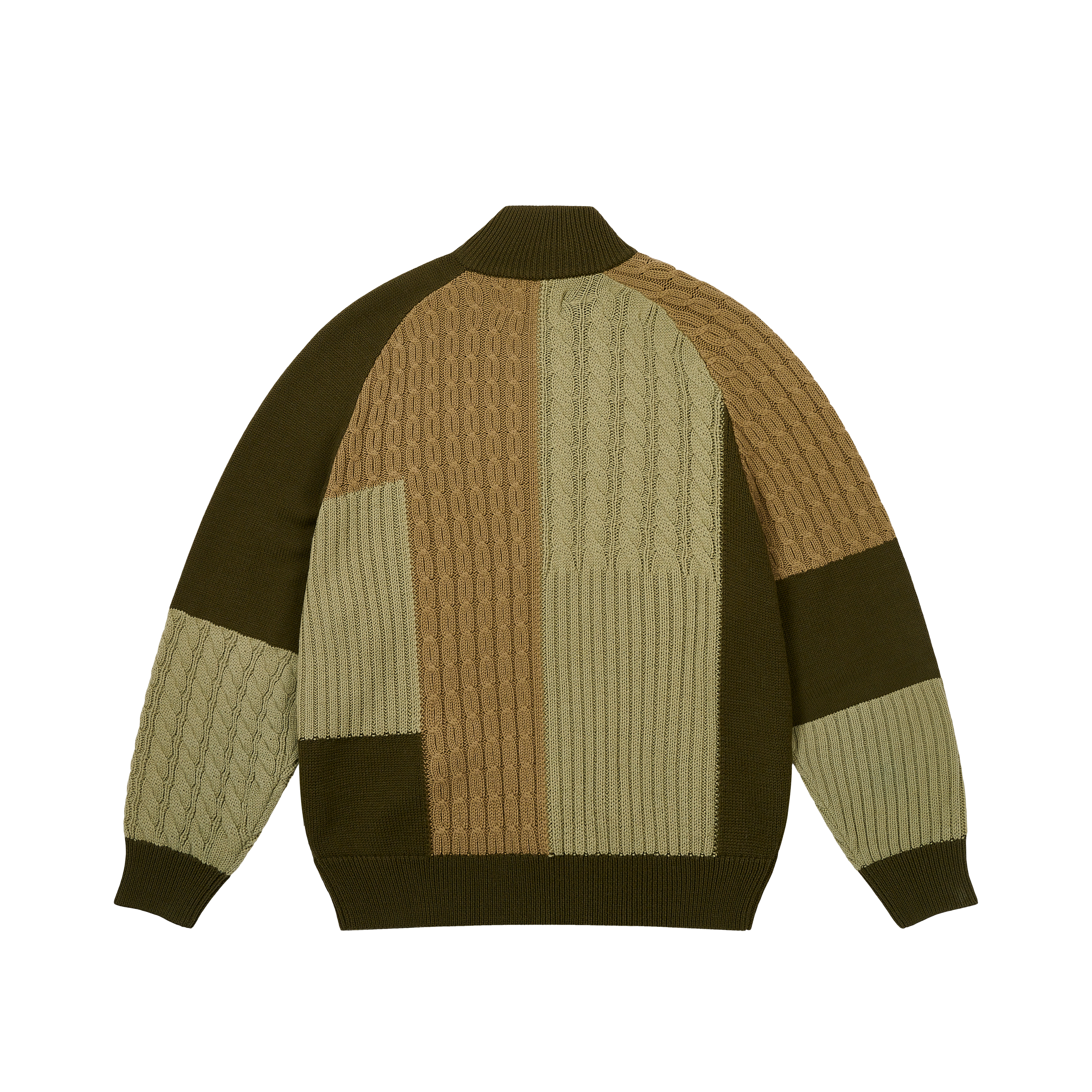 PATCHWORK ZIP KNIT | PALACE SKATEBOARDS