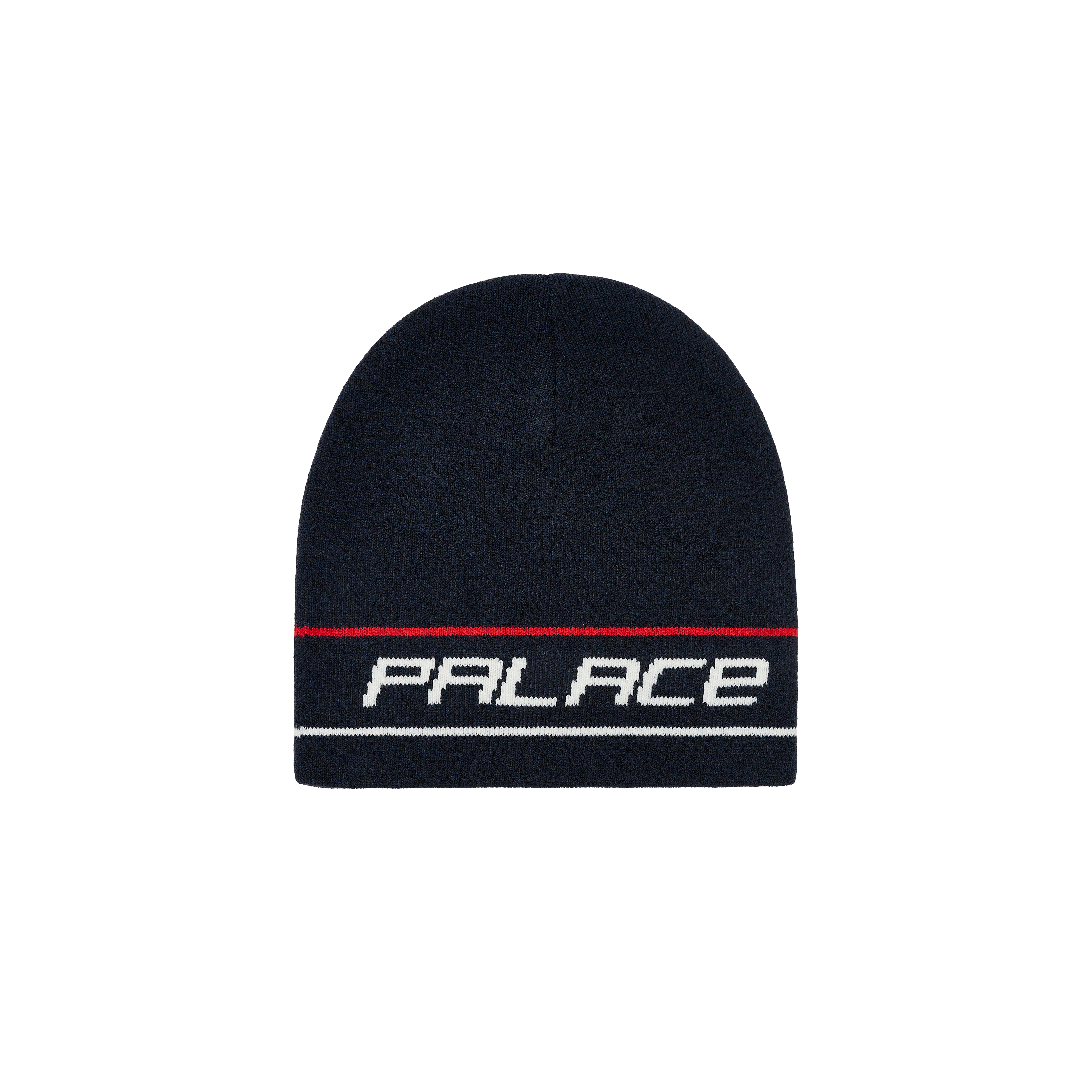 帽子 PALACE REAR VIEW NEIN CUFF BEANIE NAVY Palace Horsepower Nein Cuff Beanie Navy Men's - FW25 - GB