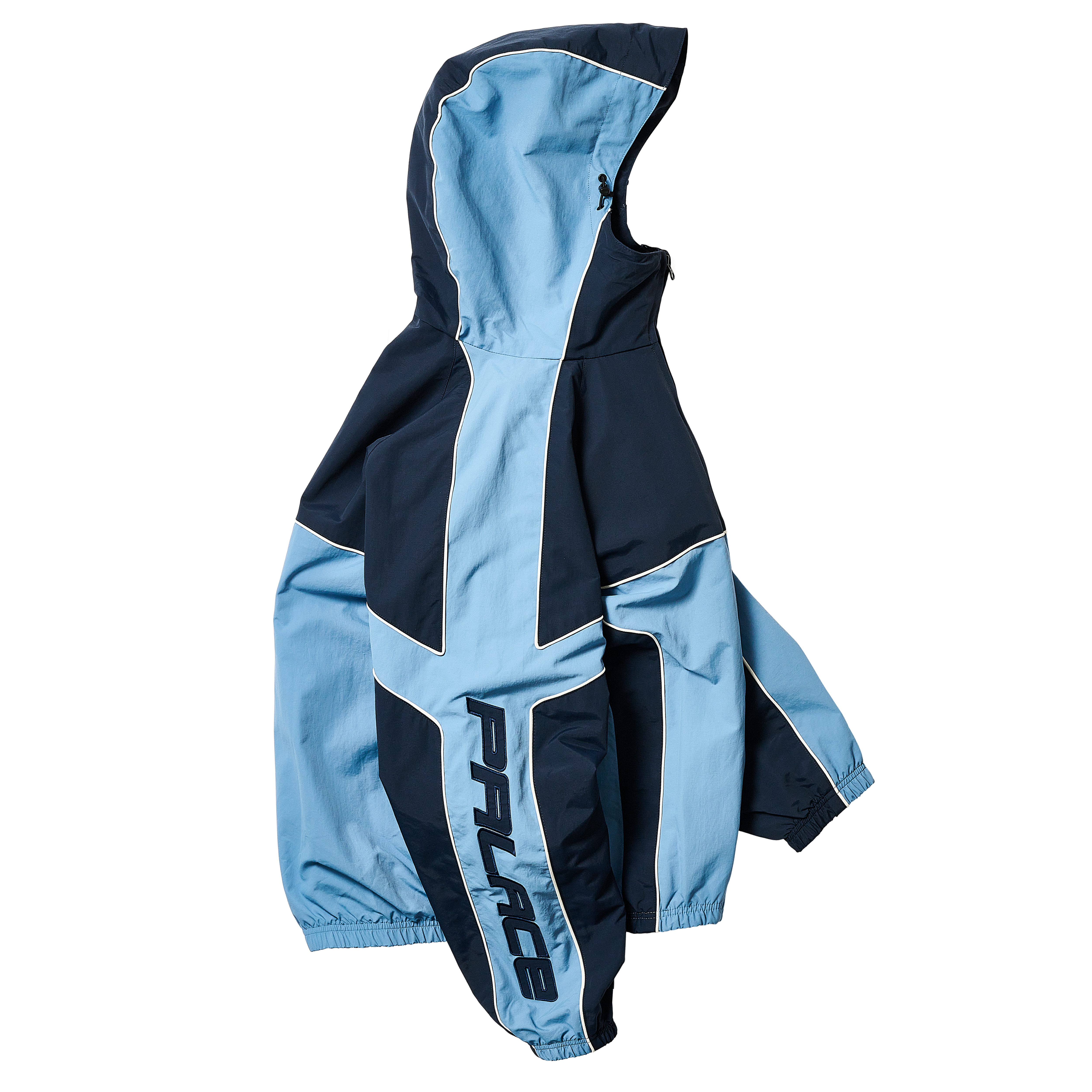 PIPED HOODED SHELL JACKET | PALACE SKATEBOARDS