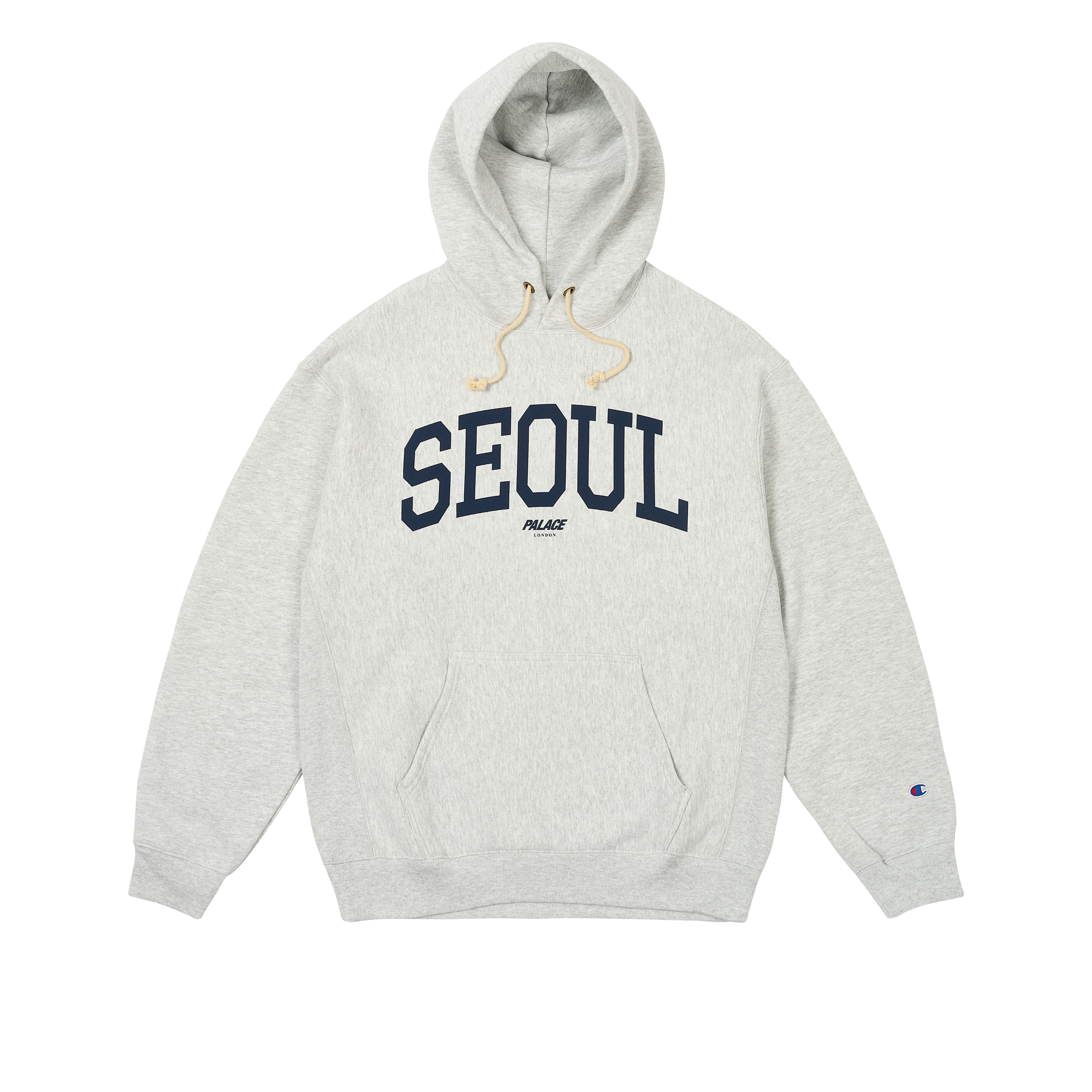 Palace★Seoul 2 Seoul★Tri-Ferg T-Shirt Grey Marl Palace Seoul 2 Seoul Tri-Ferg T-Shirt Grey Marl Men's - SS25