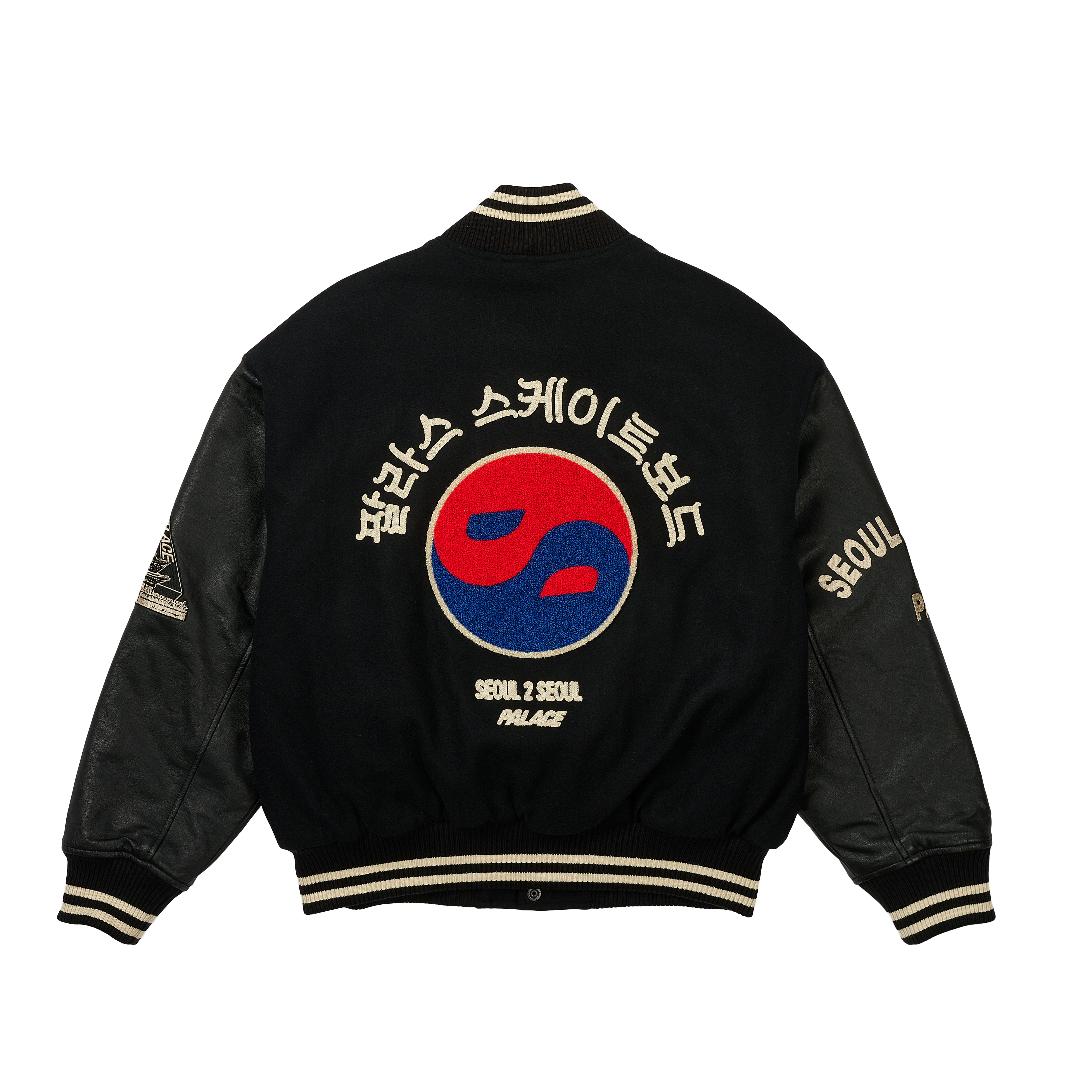 【Palace】 Seoul 2 Seoul Tri-Ferg T-Shirt Black - 25SS Palace Seoul 2 Seoul Tri-Ferg T-Shirt Black Men's - SS25 - US