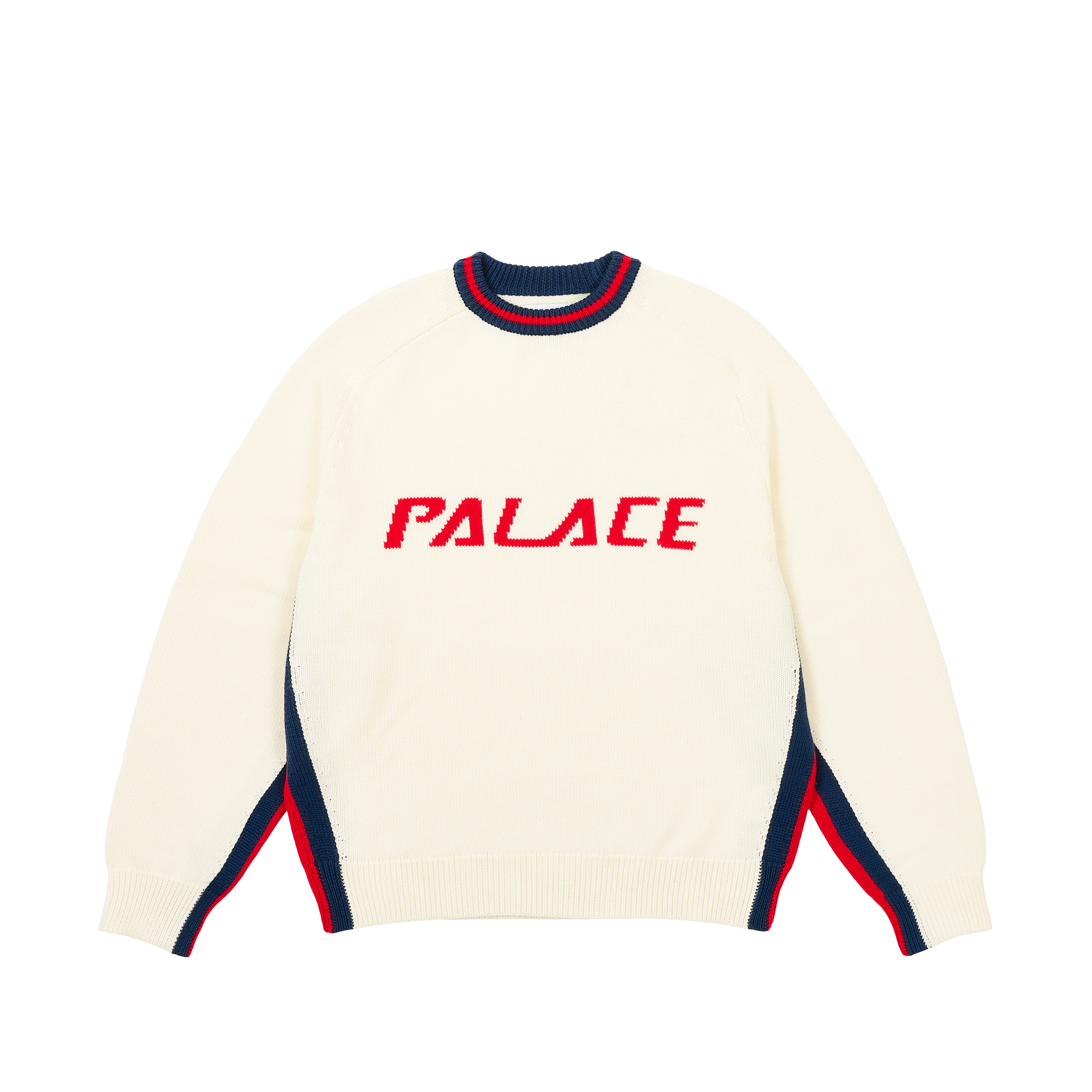 PALACE Tri Colour Knit Black 黒 S ② PALACE Tri Colour Knit Black 黒 S ②