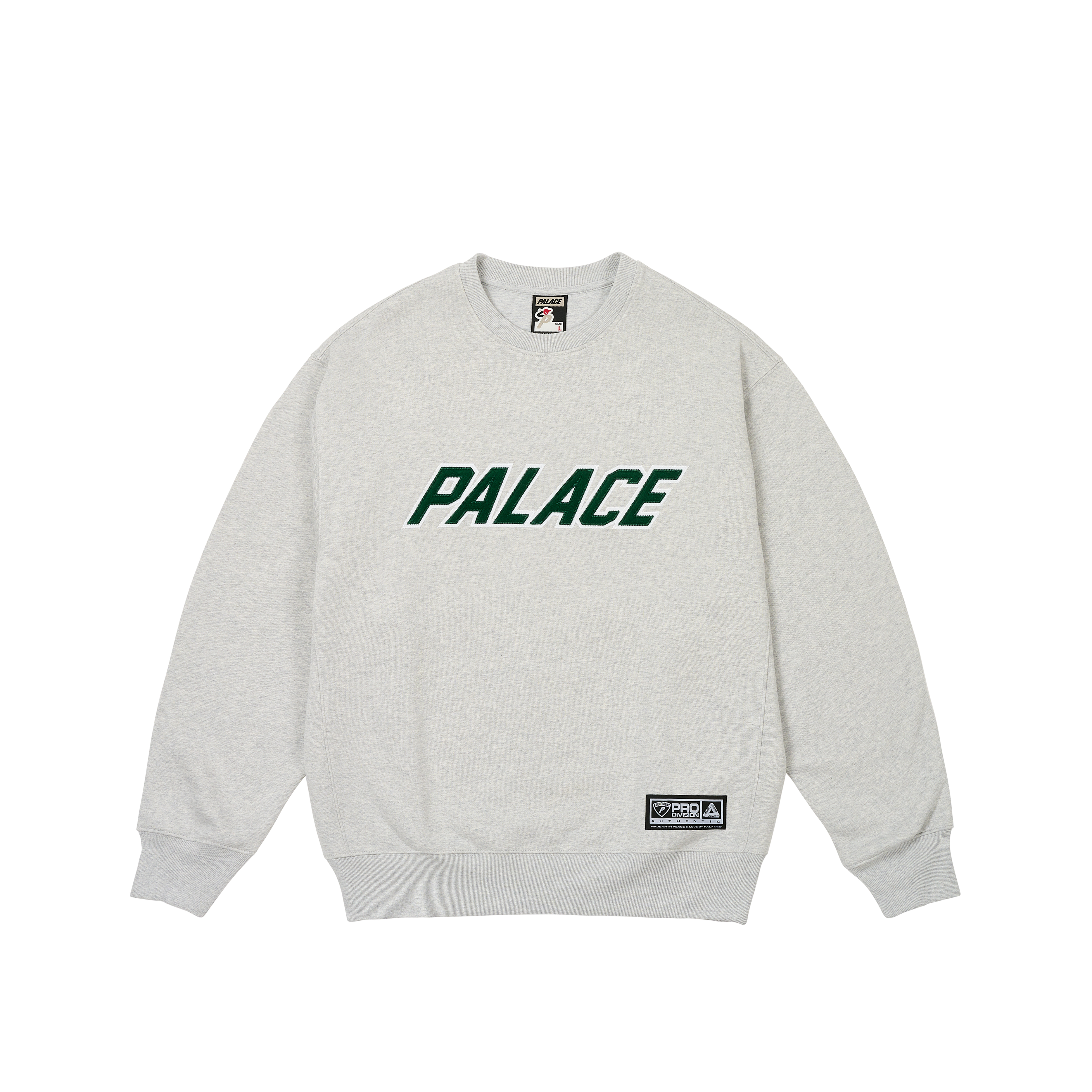 APPLIQUE TEAM CREW | PALACE SKATEBOARDS