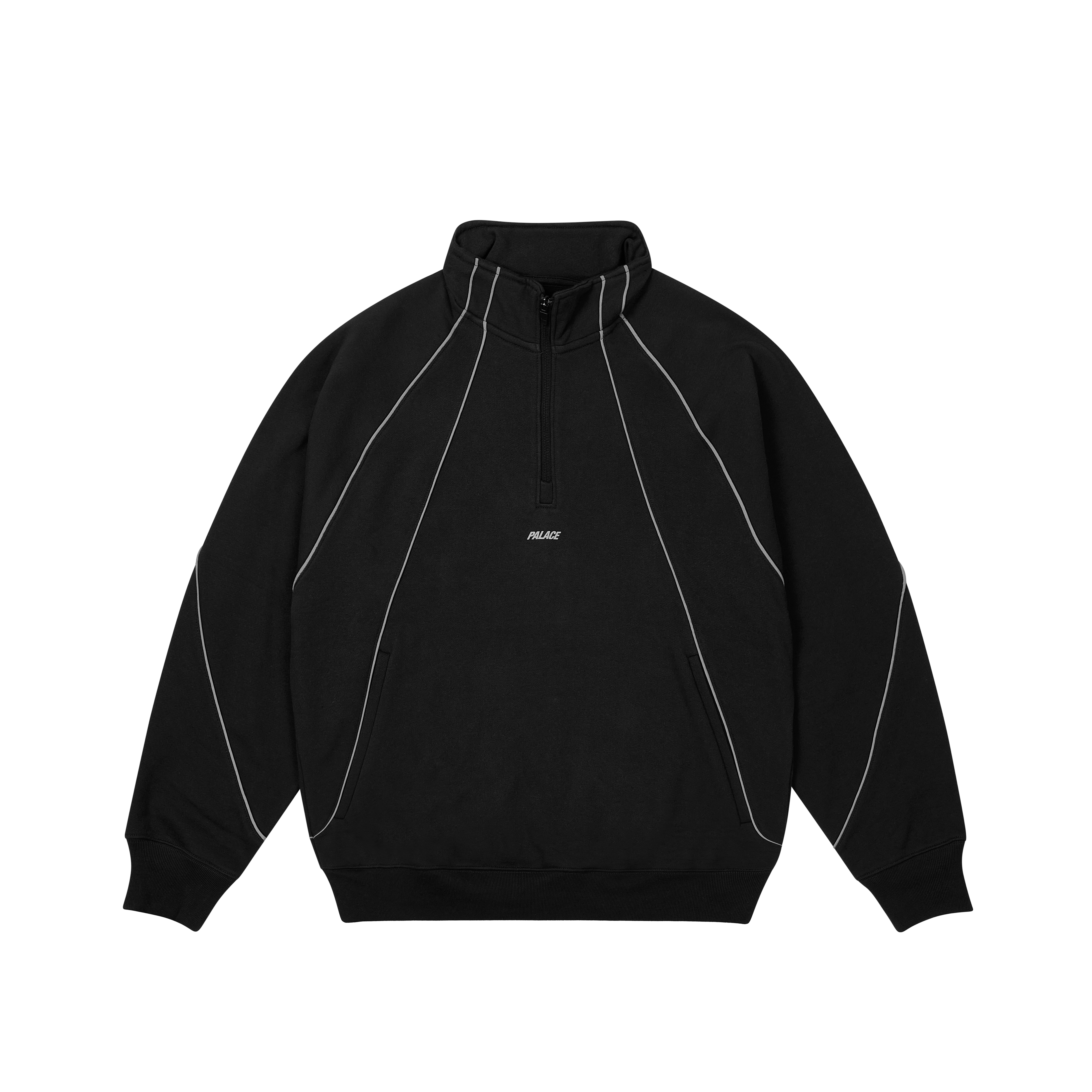 PALACE ハーフジップスウェットREFLECTO 1/4 ZIP NAVY Palace International 1/4 Zip Navy Men's - FW24 - US