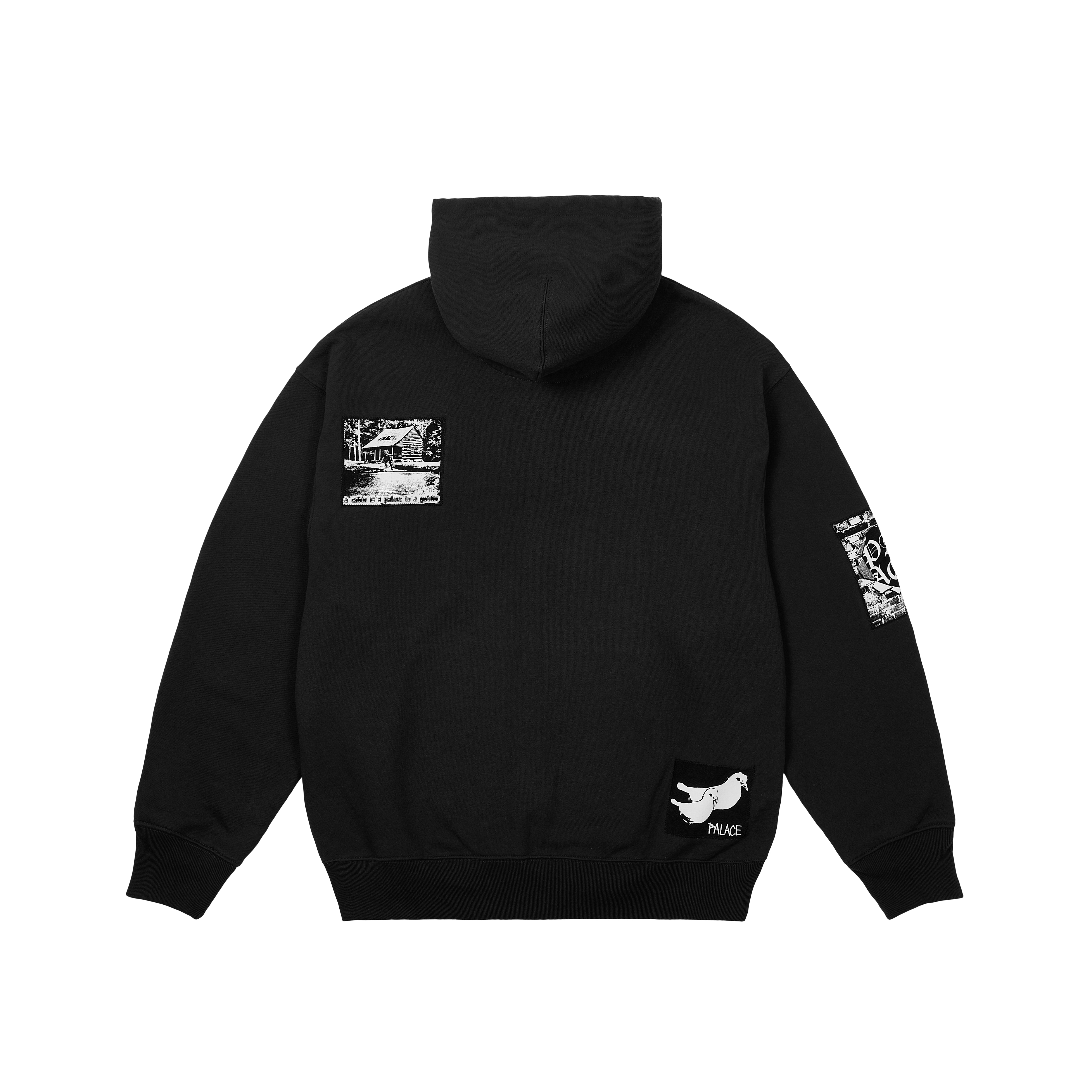 PATCH UP ZIP HOOD | PALACE SKATEBOARDS