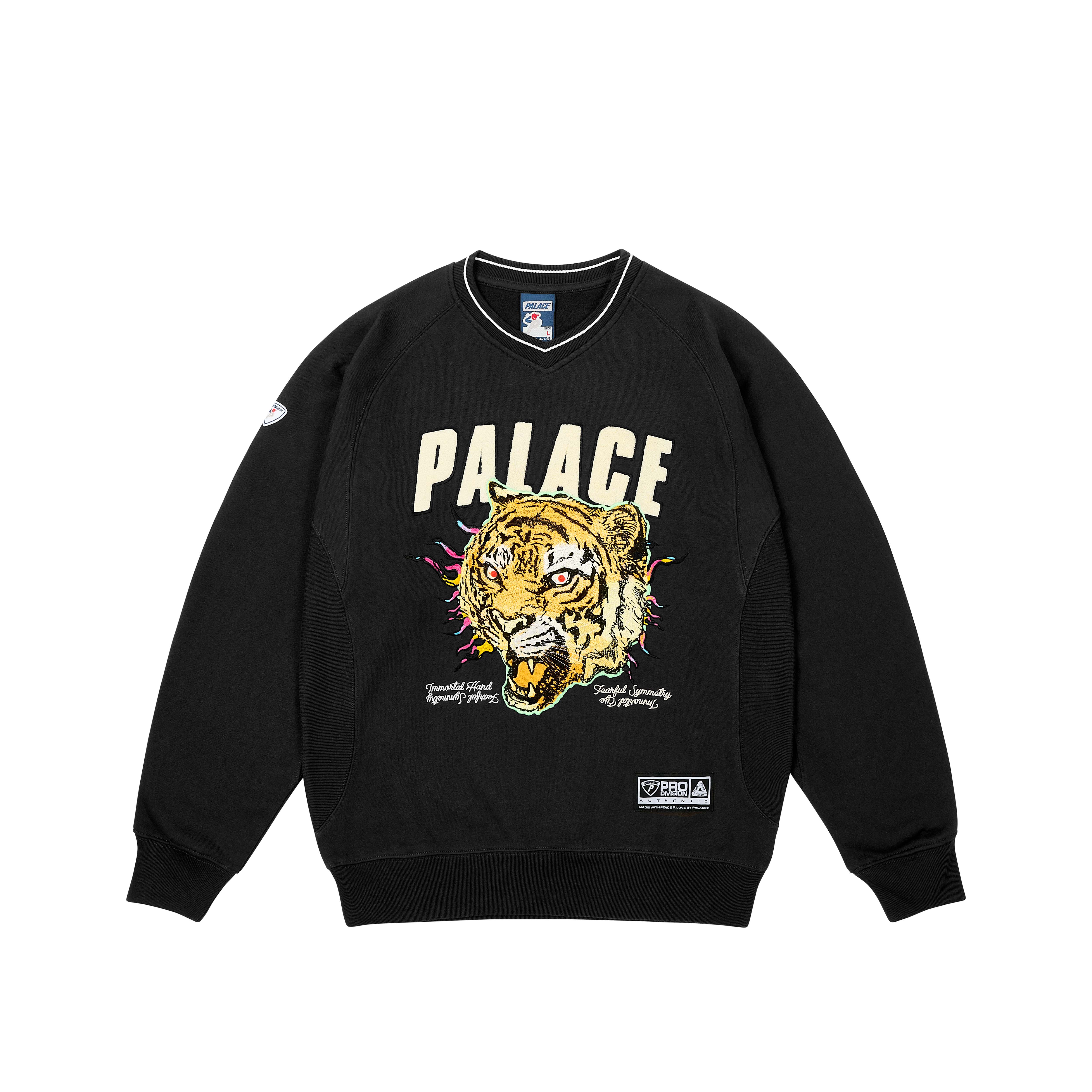 【PALACE】TORA TORA CREW NAVY - 25SS 1738759766-tora-tora-crew-