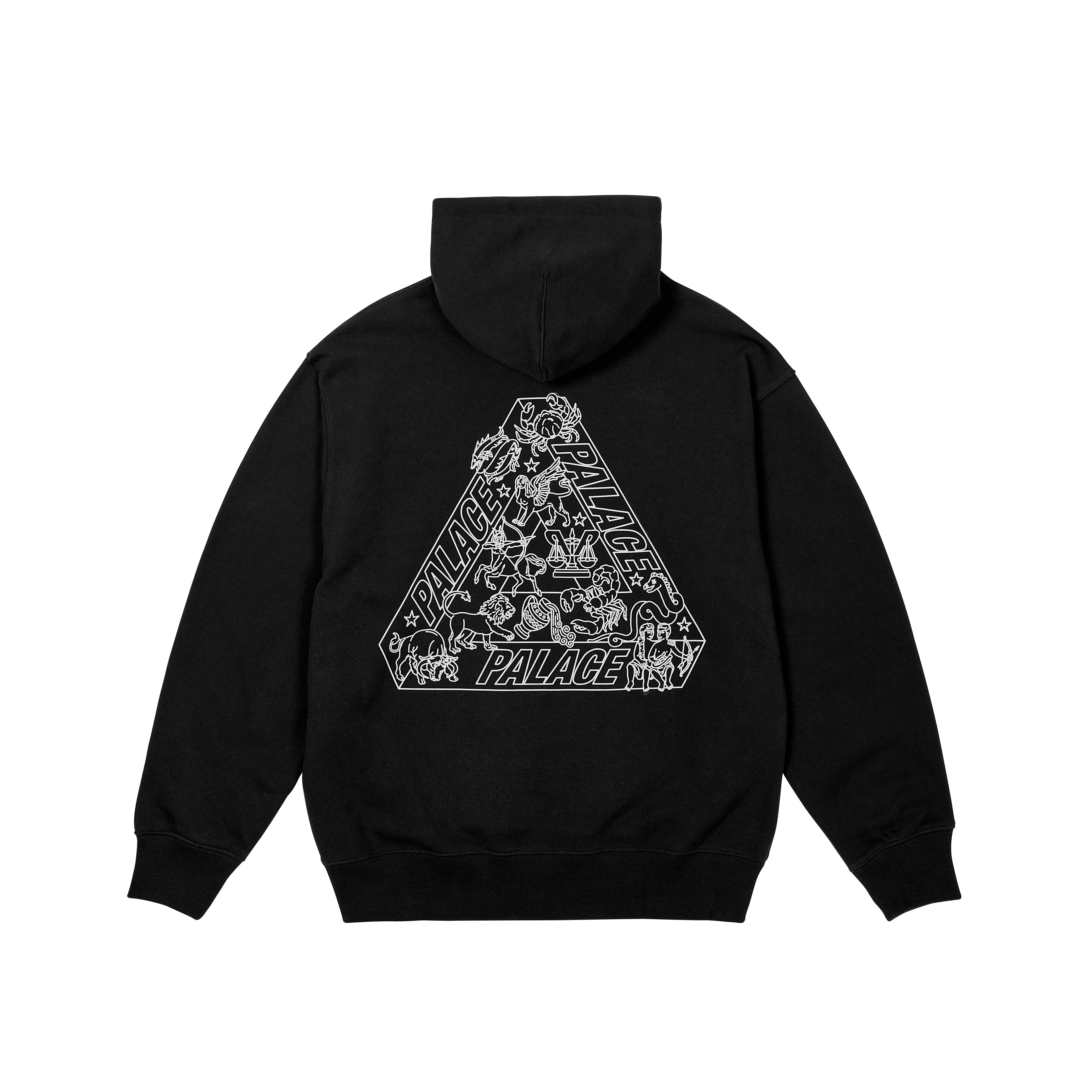 パーカー・フーディ Palace Zodiac Tri-Ferg Hood Purp - 25SS 1738760280-zodiac-tri-ferg-