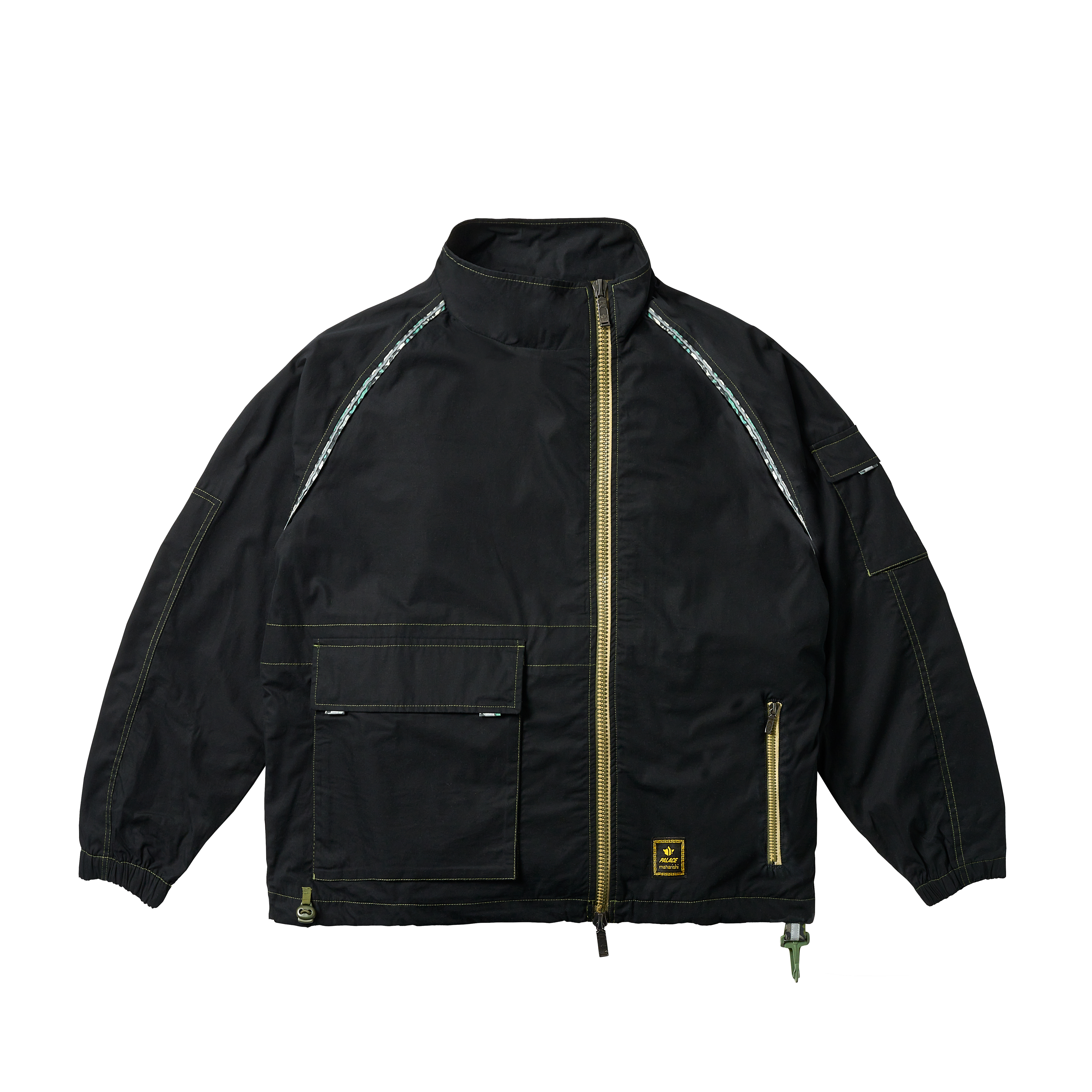 定価割れ出品 新品 未開封 palace maharishi hoodie Palace Maharishi Tri-Bonsai Hood Black - Palace Maharishi