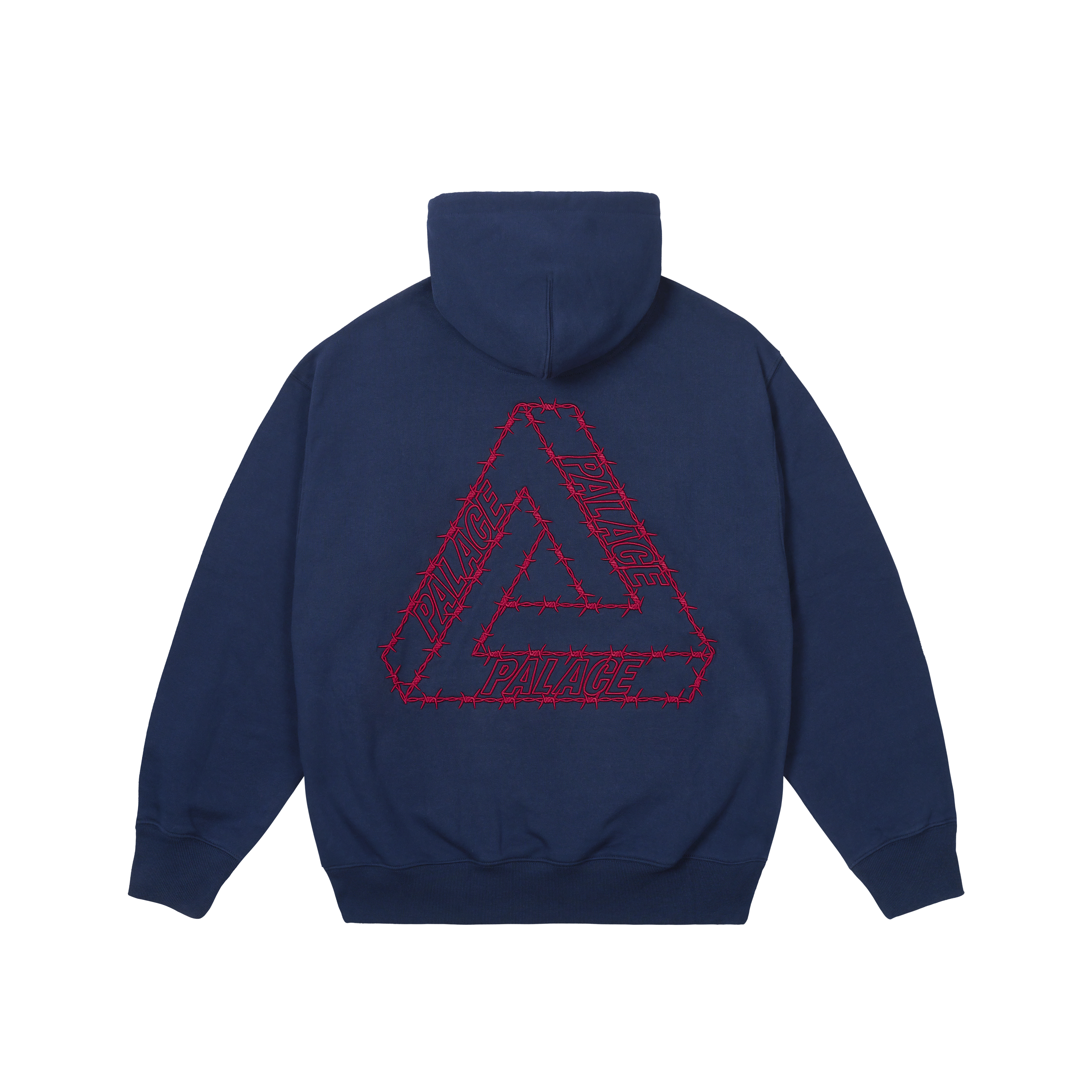 Palace Skateboards Hoodie Sweatshirt Adult Small Blue K Head