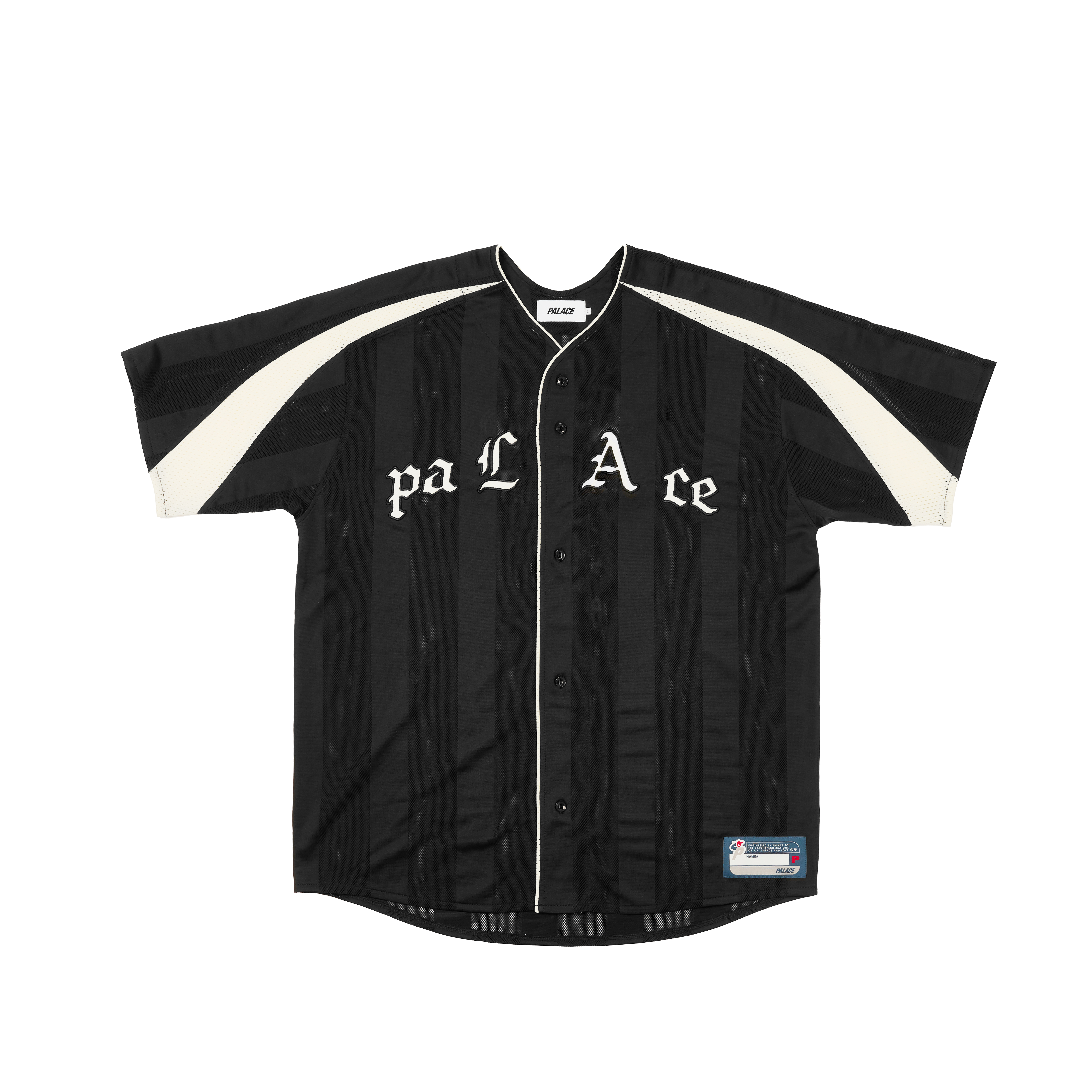 ウェア palace P PASEBALL JERSEY BLACK PALACE P PASEBALL JERSEY BLACK | REVERSIBLE