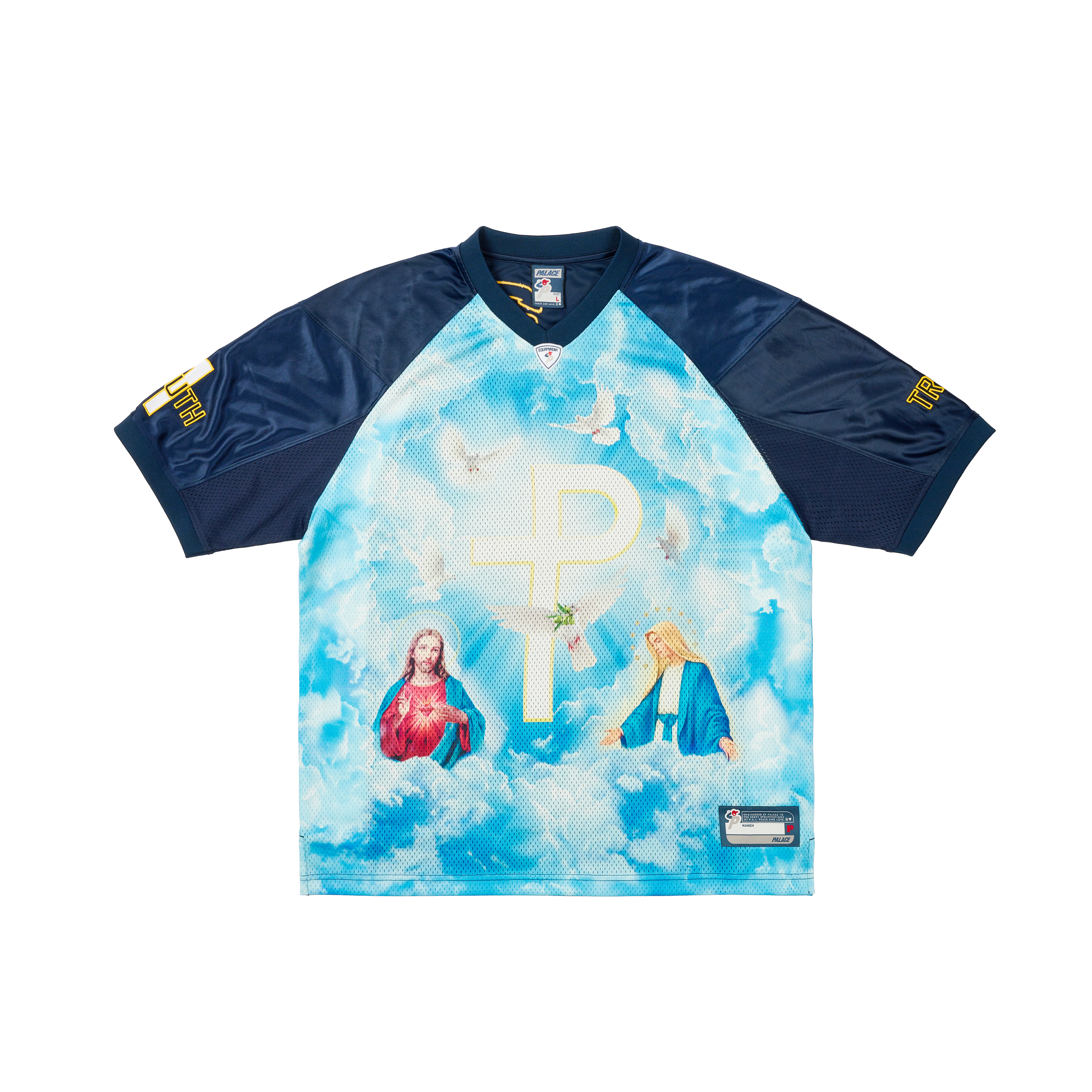 トップス PALACE SKATEBOARDS 1 TRUTH JERSEY BLACKm Palace 1 Truth Jersey | Grailed