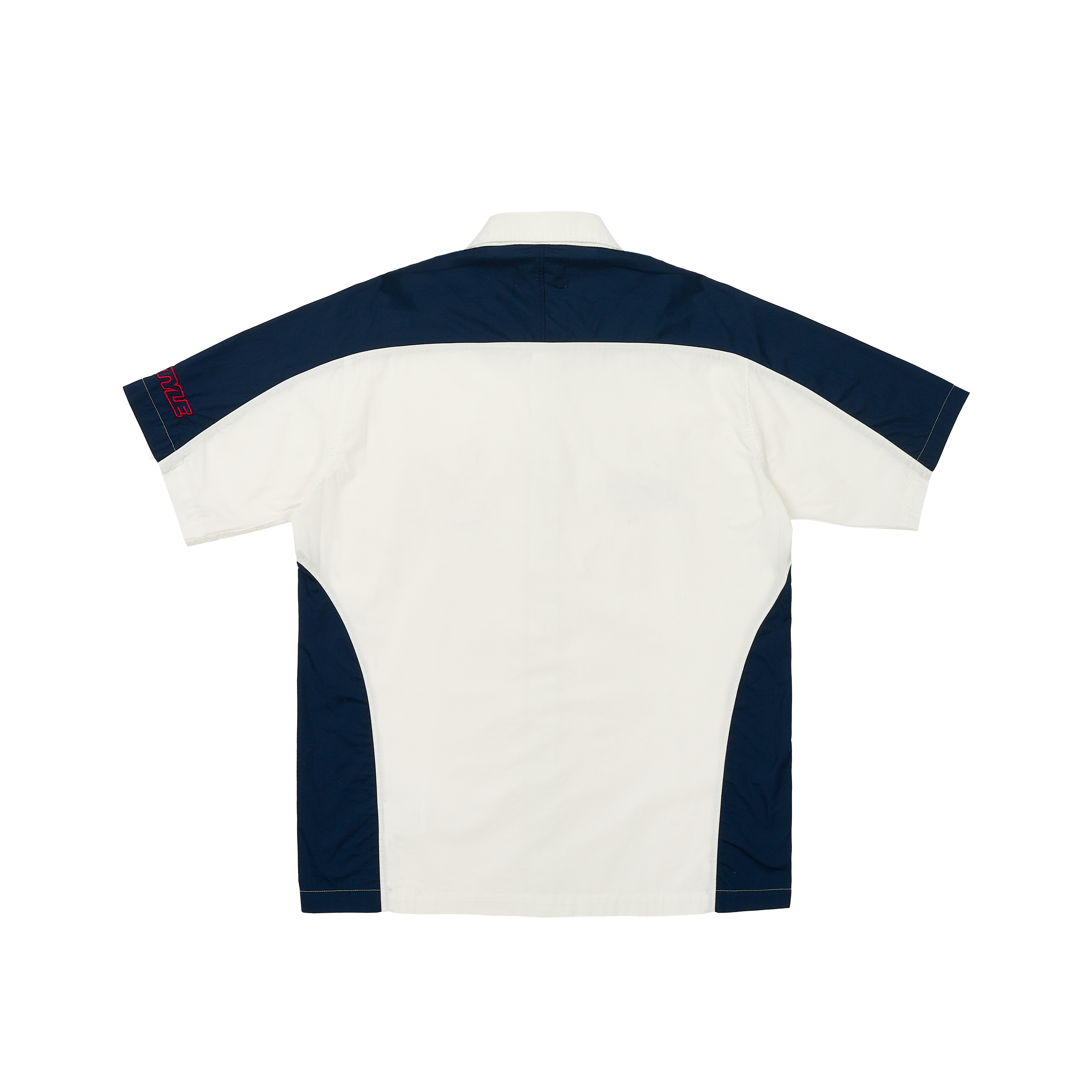Palace Skateboards Gassed Up シャツ 半袖 White Navy 送料込み GASSED UP SHIRT | PALACE SKATEBOARDS