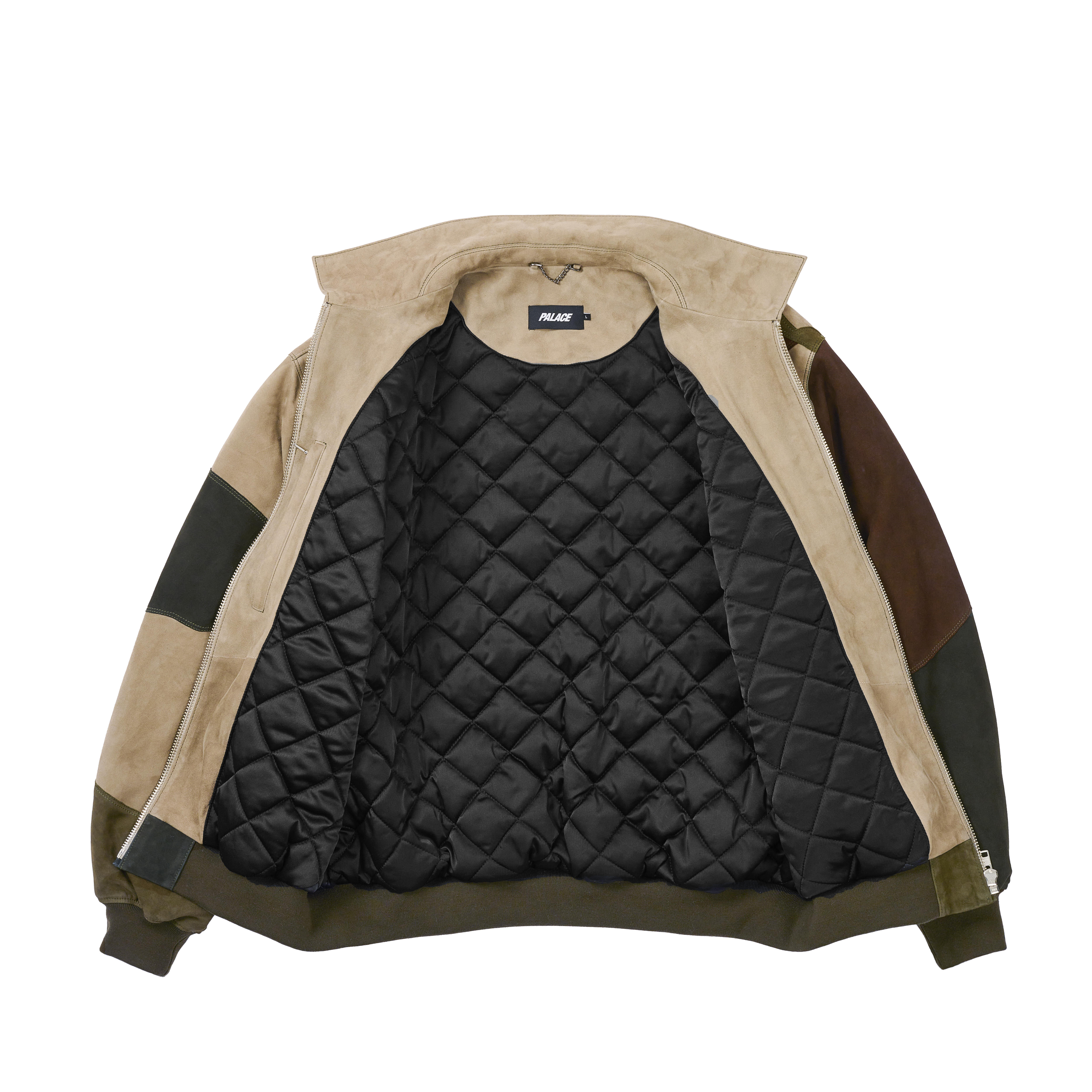 SUEDE APPLIQUE CAMO JACKET | PALACE SKATEBOARDS