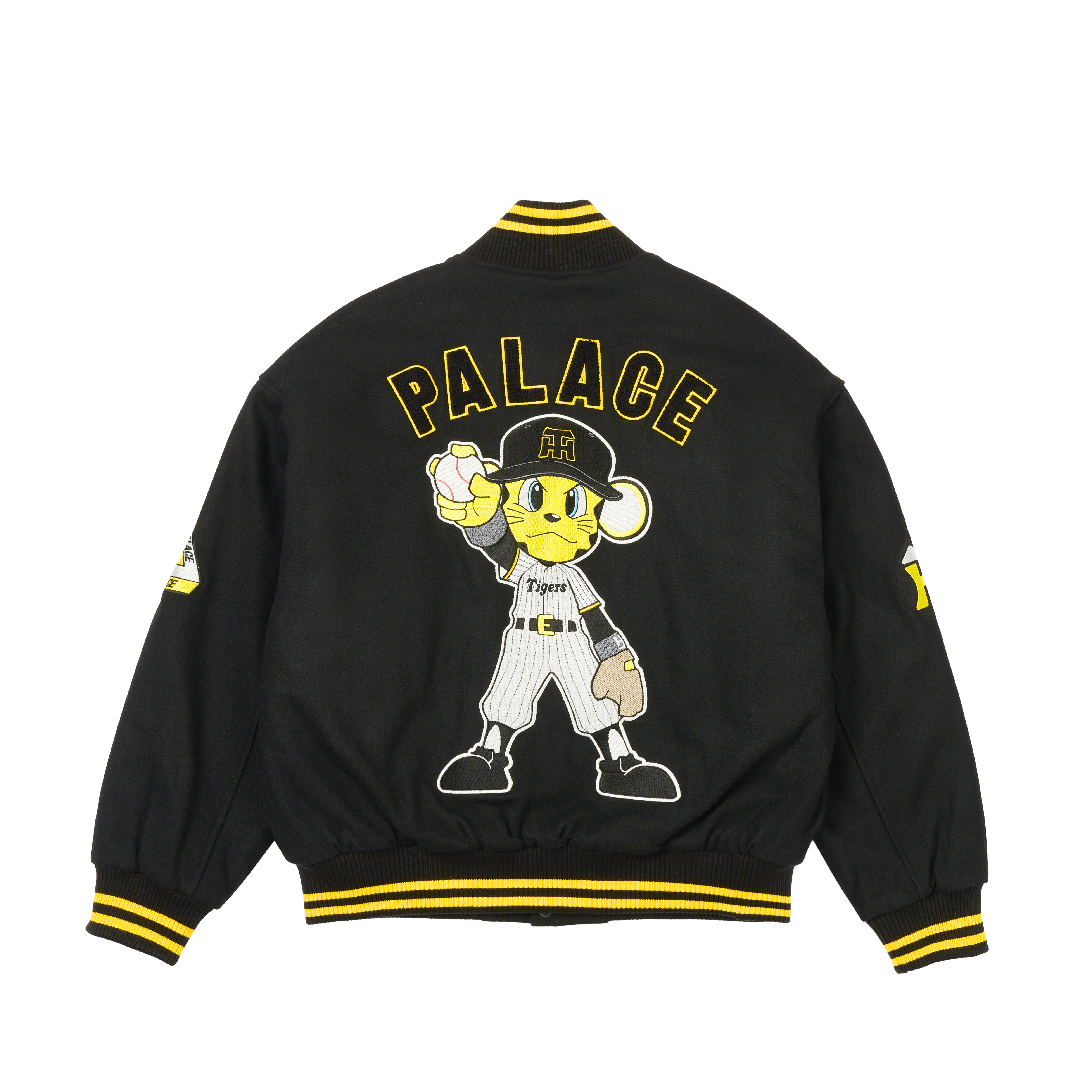 Palace Unitas Oversized Crew Black Men's - SS25 - US
