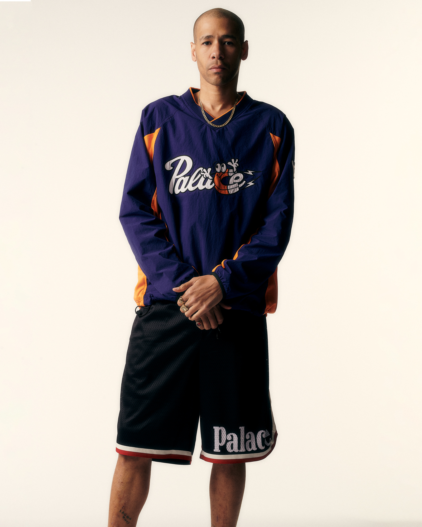 PALACE Skateboards フットボールシャツ ネイビー XL SUMMER 2022 | PALACE SKATEBOARDS