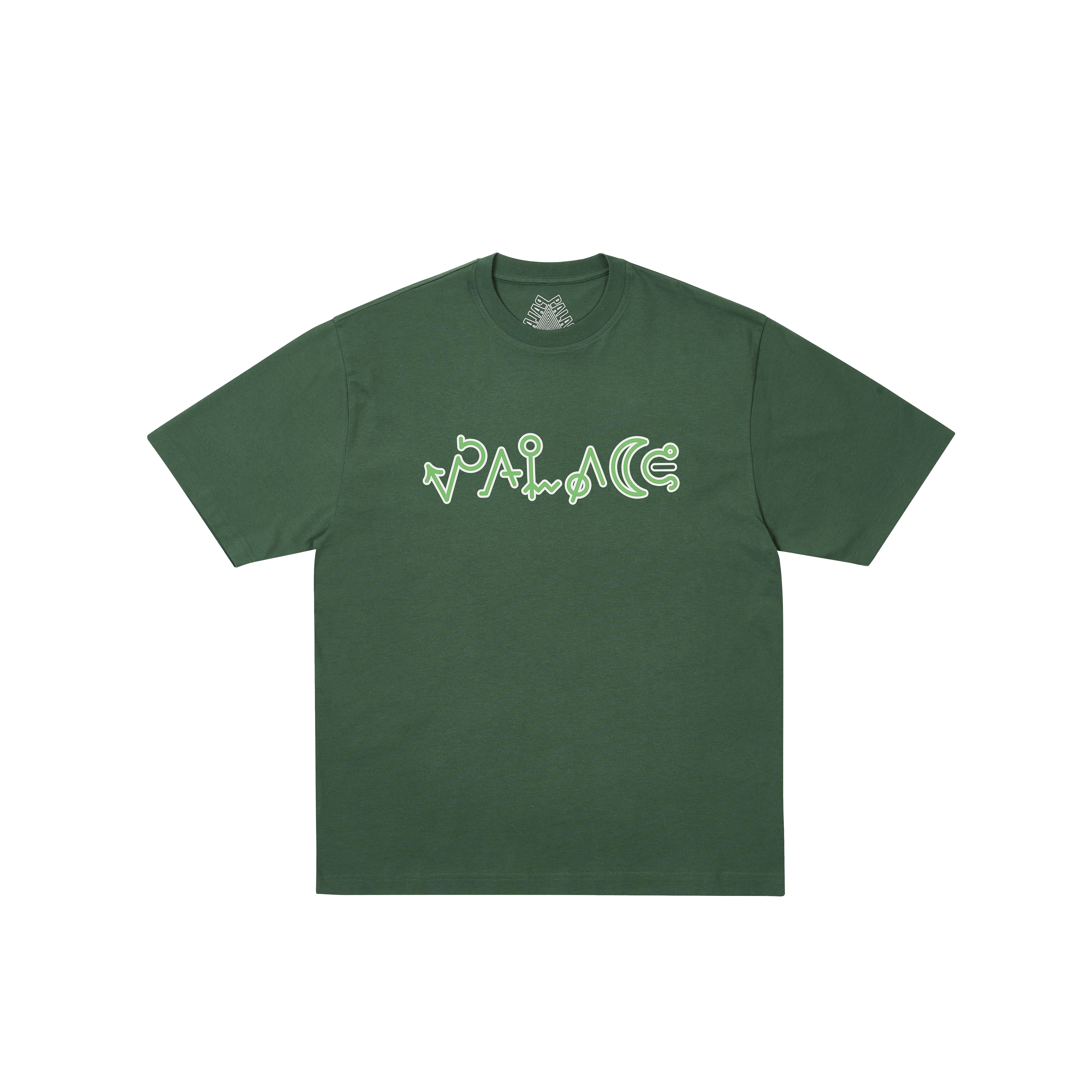 送料無料！Palace Skateboards / RACEY T-SHIRT GREEN Palace Nations T-Shirt Racey Green - Autumn 2024 - Palace