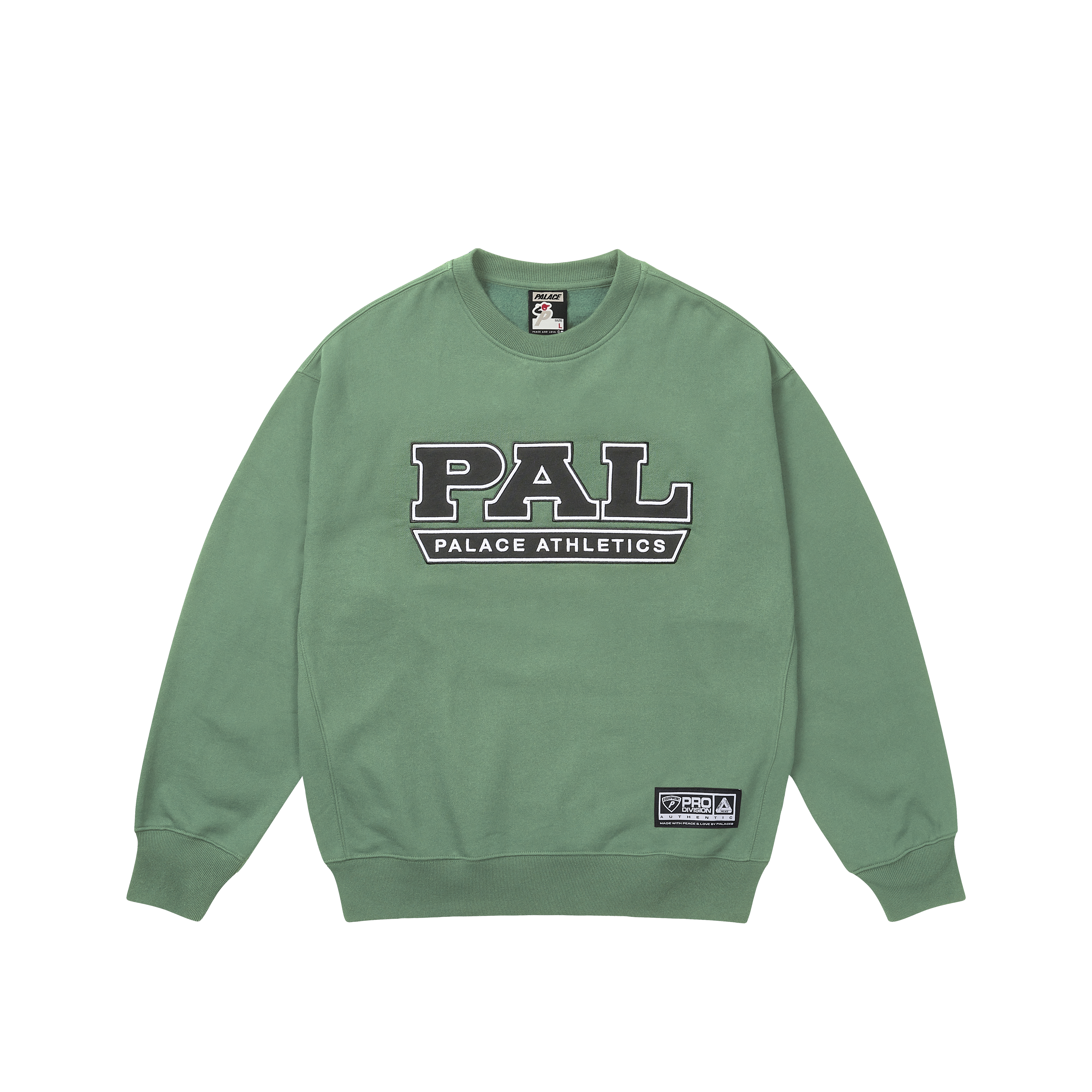 トップス ATHLETIC CREW RACEY GREEN PALACE ATHLETIC CREW RACEY GREEN | REVERSIBLE