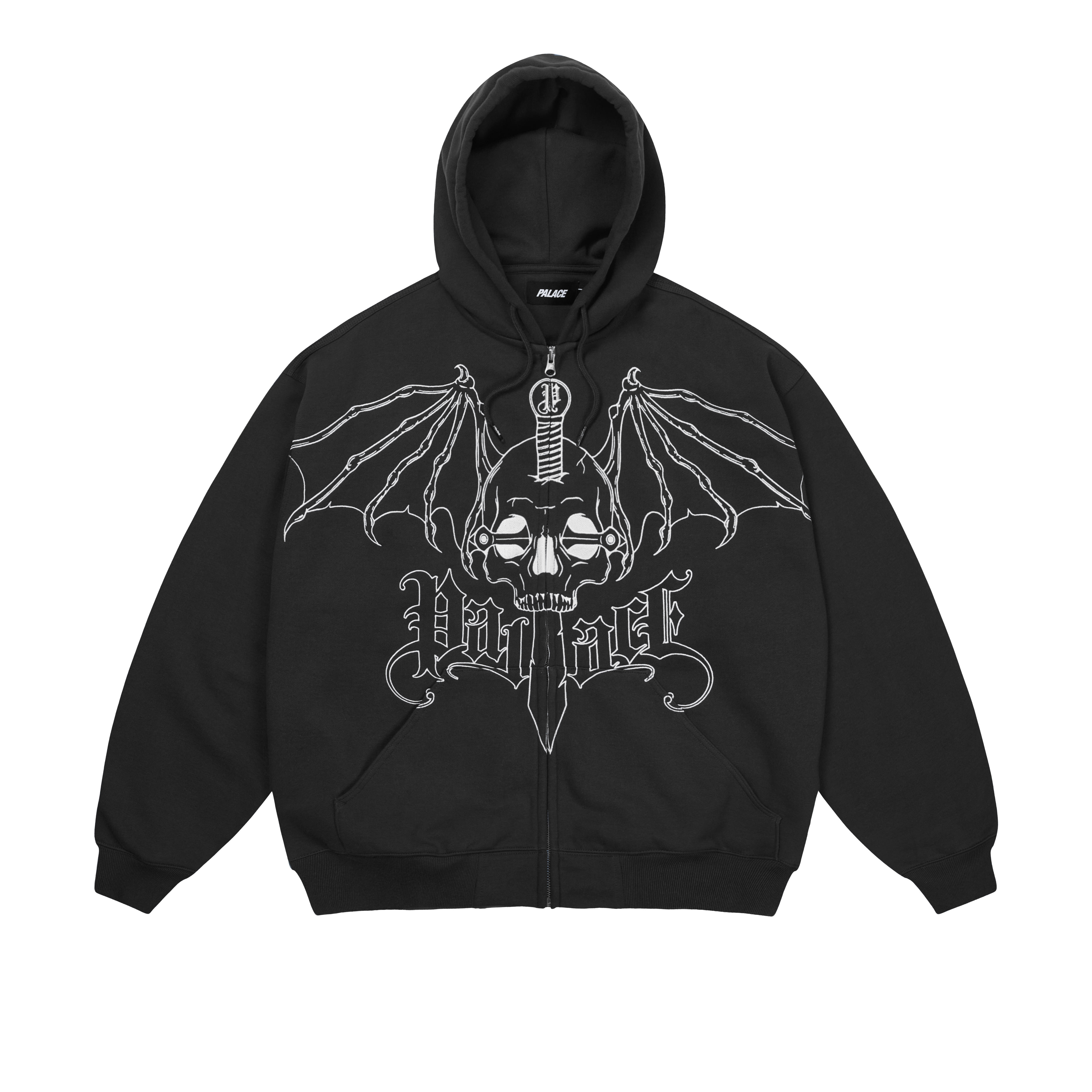 Palace Wingspan Triple Stitch ジップパーカー　L Palace Wingspan Triple Stitch Hood Posh Pink Men's - FW25 - US