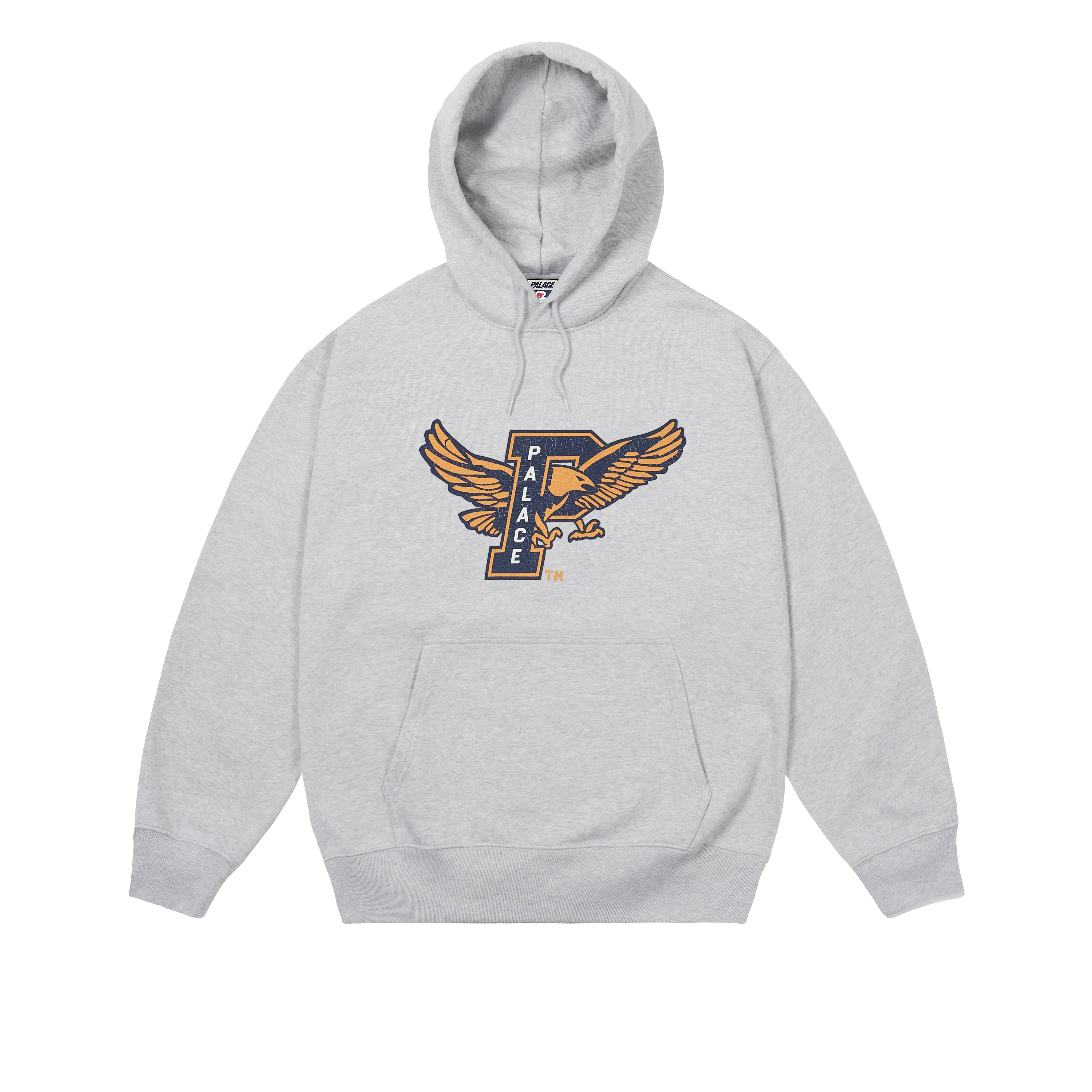palace パーカー PUFFA HOOD GREY MARL PERFORMANCE PUFFA | PALACE