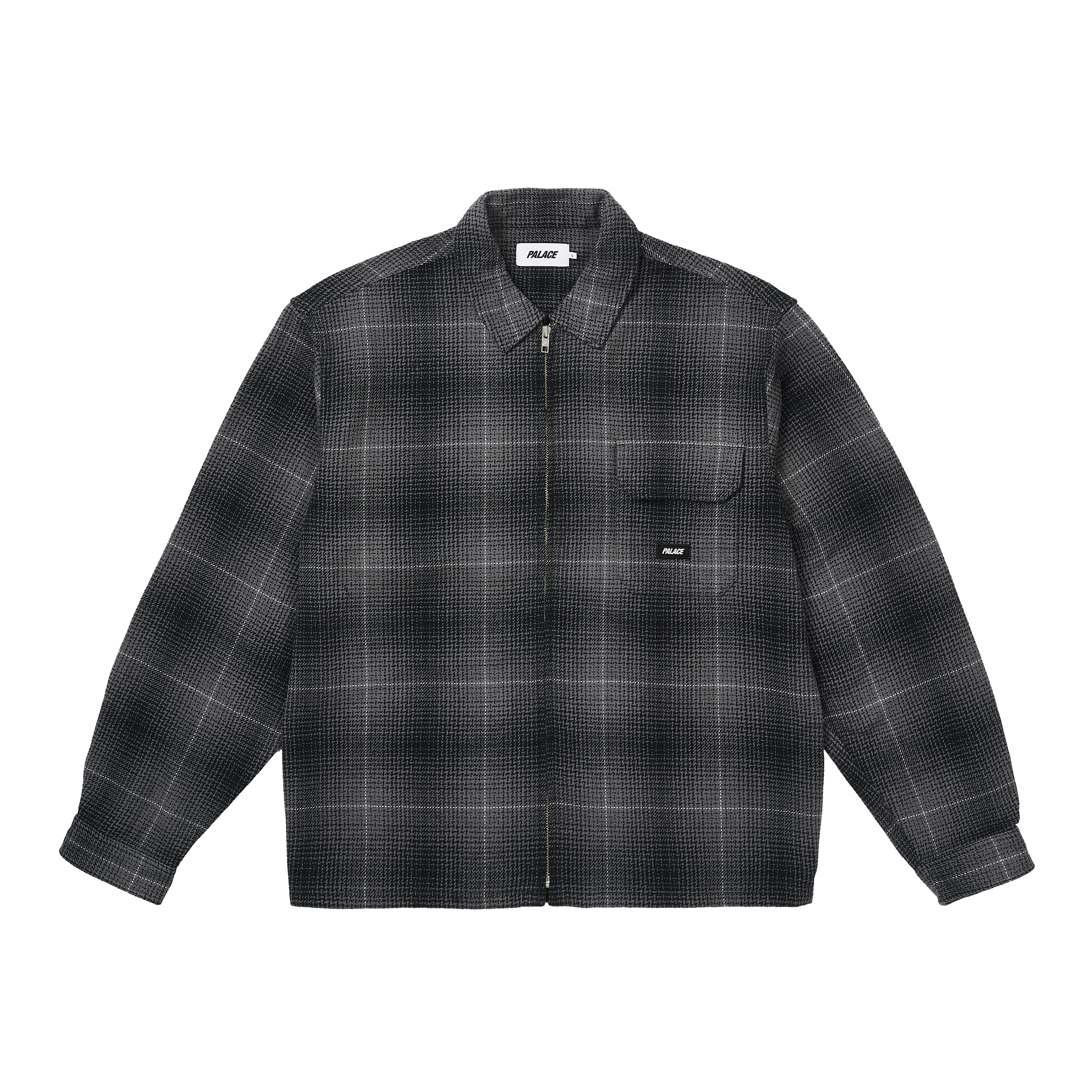 GHOST ZIP SHIRT | PALACE SKATEBOARDS