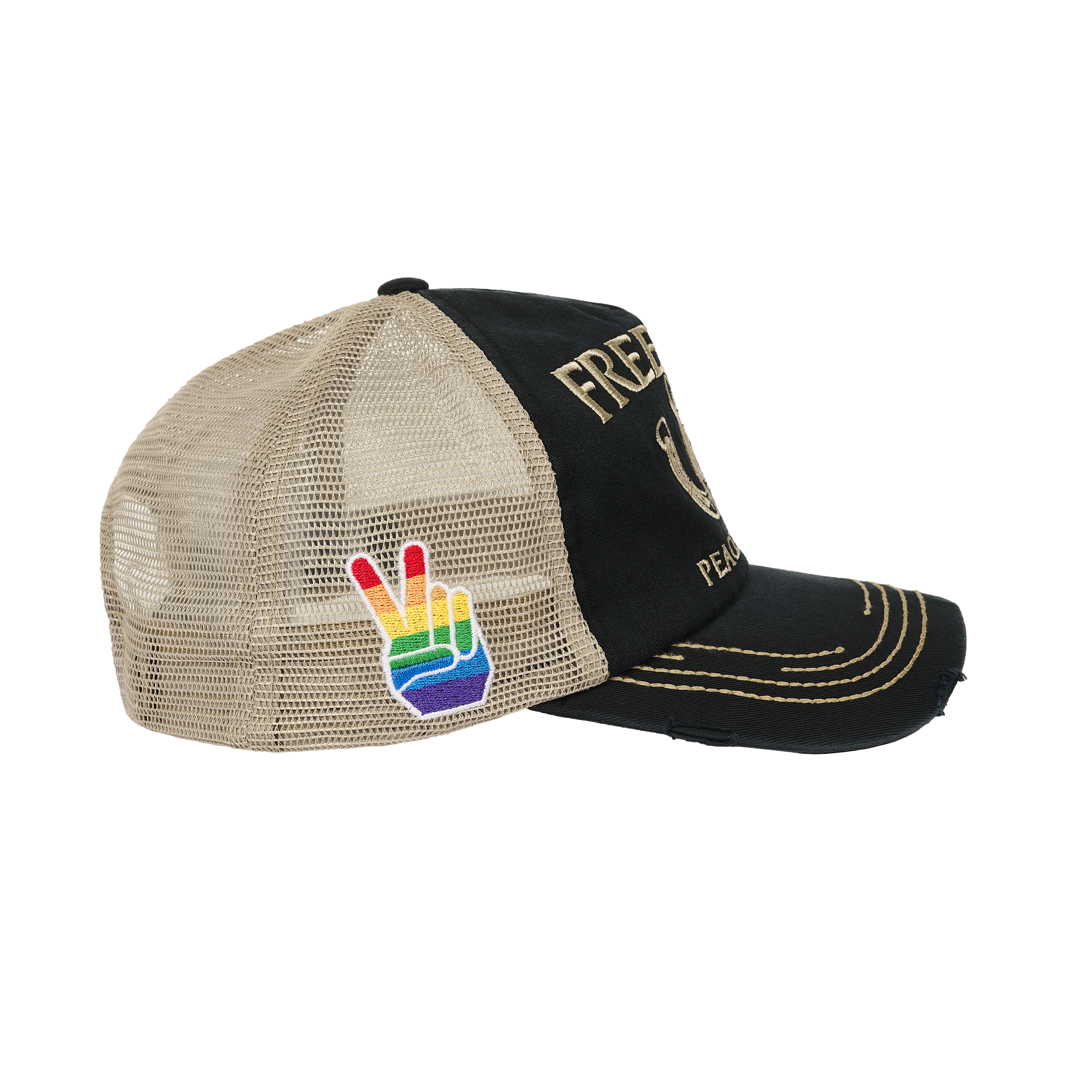 Palace メッシュキャップ FREEDOM FREEDOM DISTRESSED TRUCKER | PALACE SKATEBOARDS