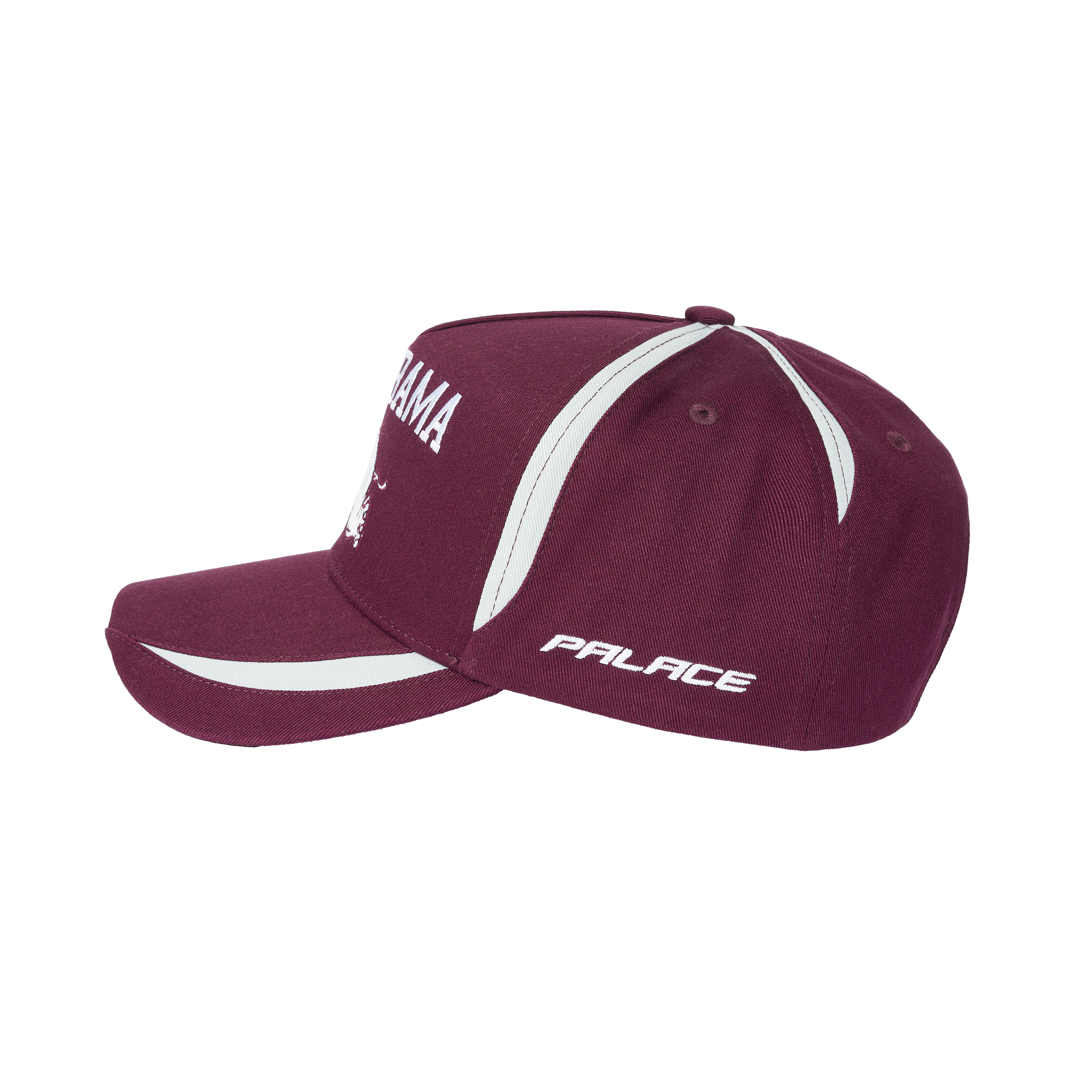 PALACE ベースボールキャップ バーガンディ FRAME 5-PANEL P FRAME 5