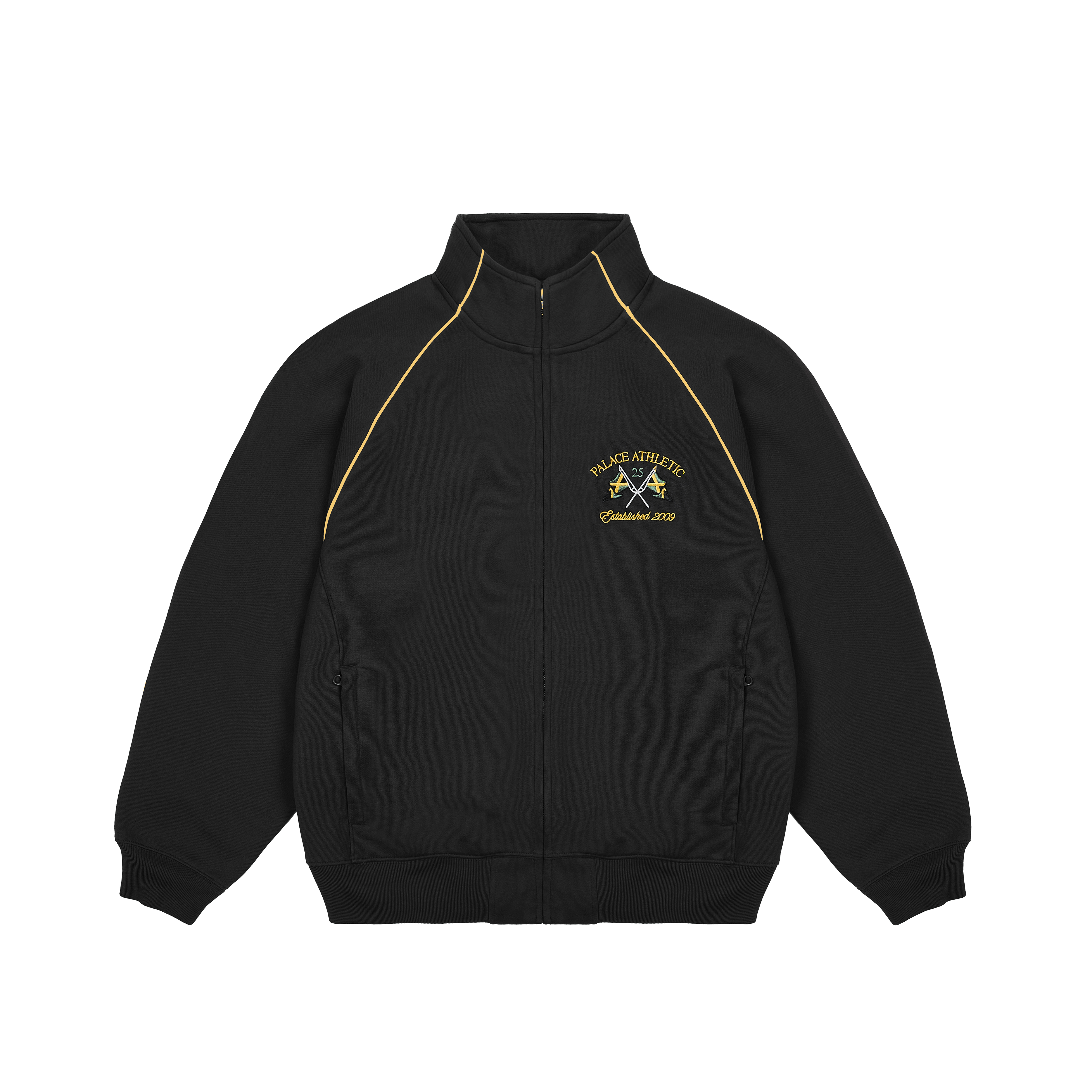 トップス PALACE PIPED VELOUR FUNNEL TRACK JACKET PALACE PIPED VELOUR FUNNEL TRACK JACKET