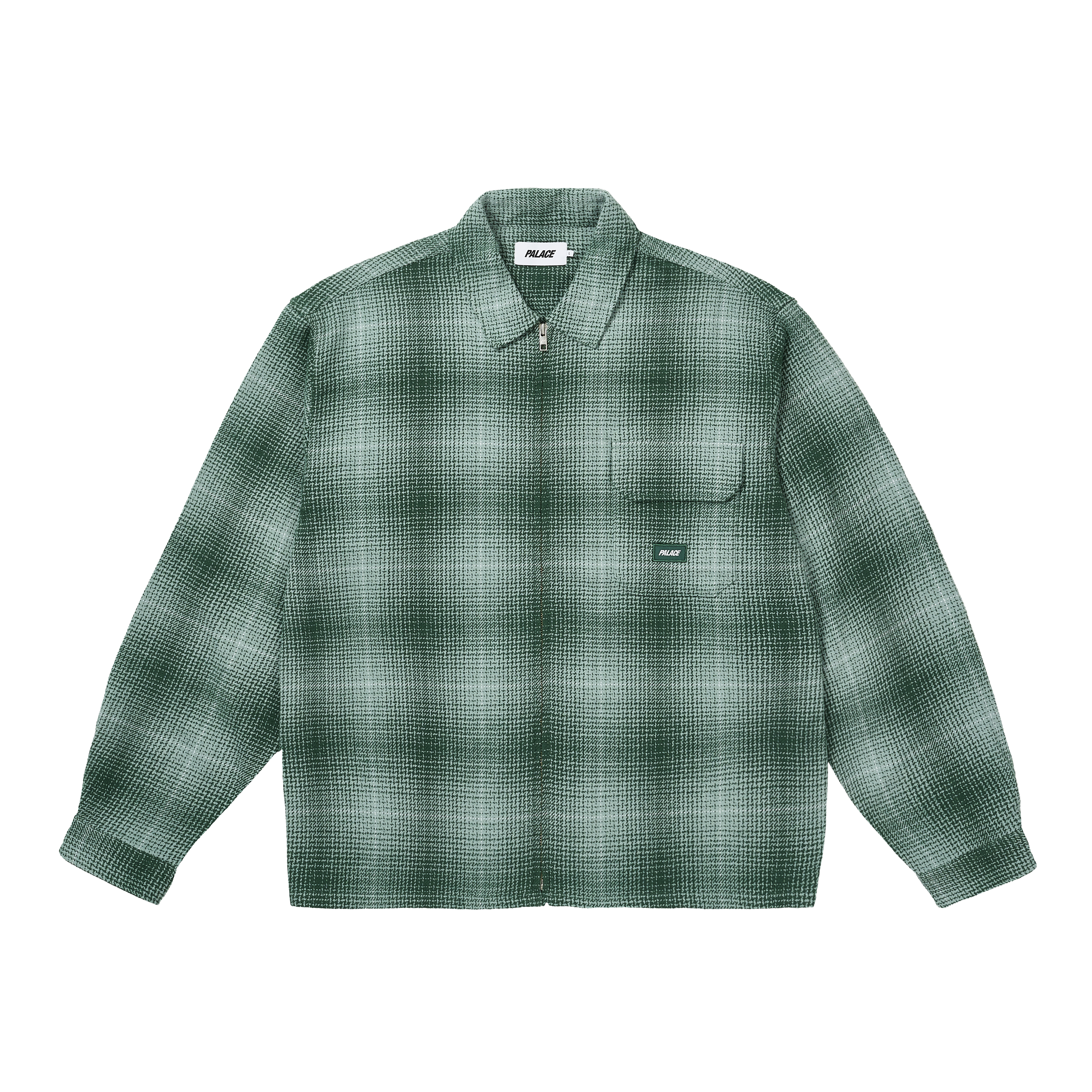 GHOST ZIP SHIRT | PALACE SKATEBOARDS