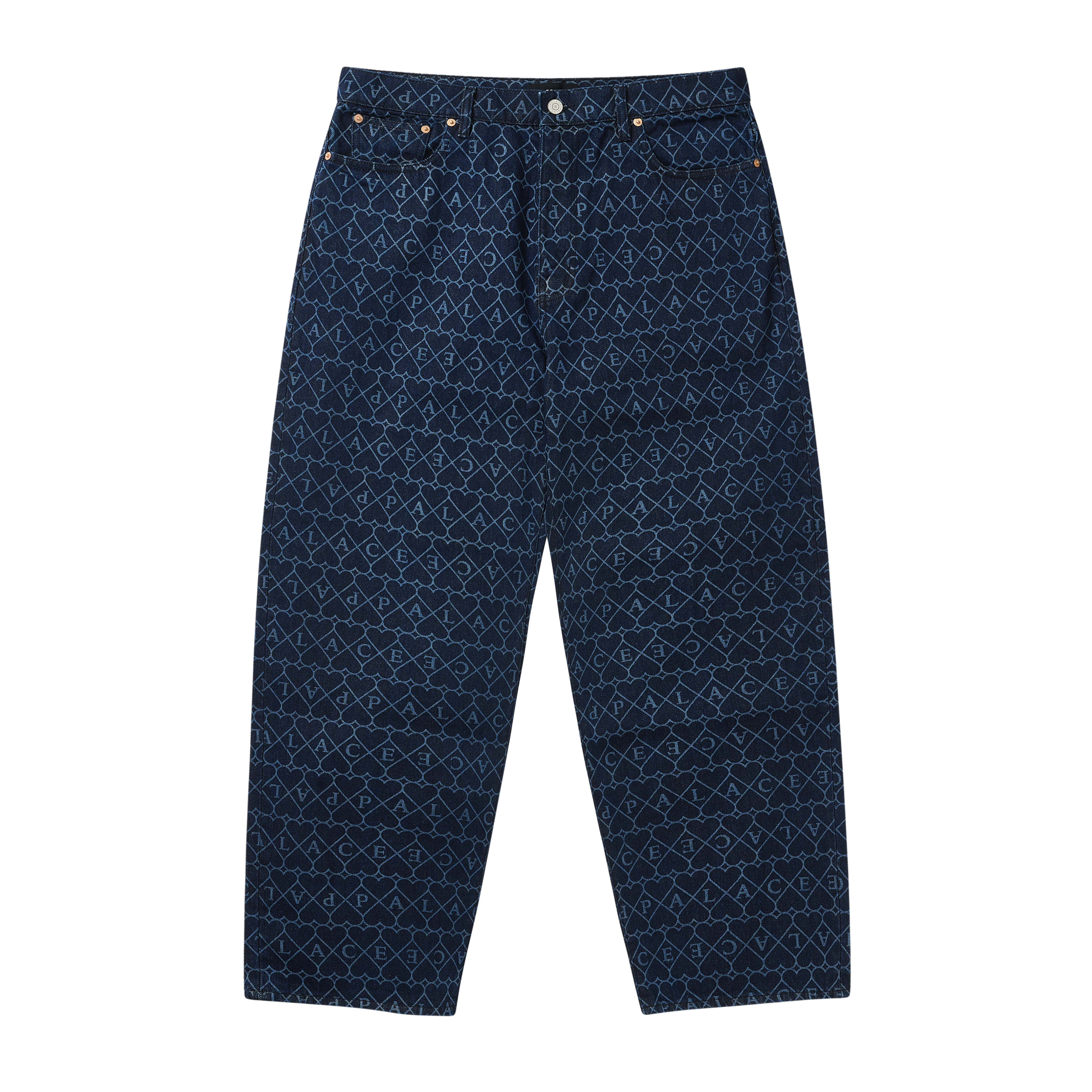 スケートボード Palace p100 super baggy 32inc indigo P100 SUPER BAGGY JEAN | PALACE SKATEBOARDS
