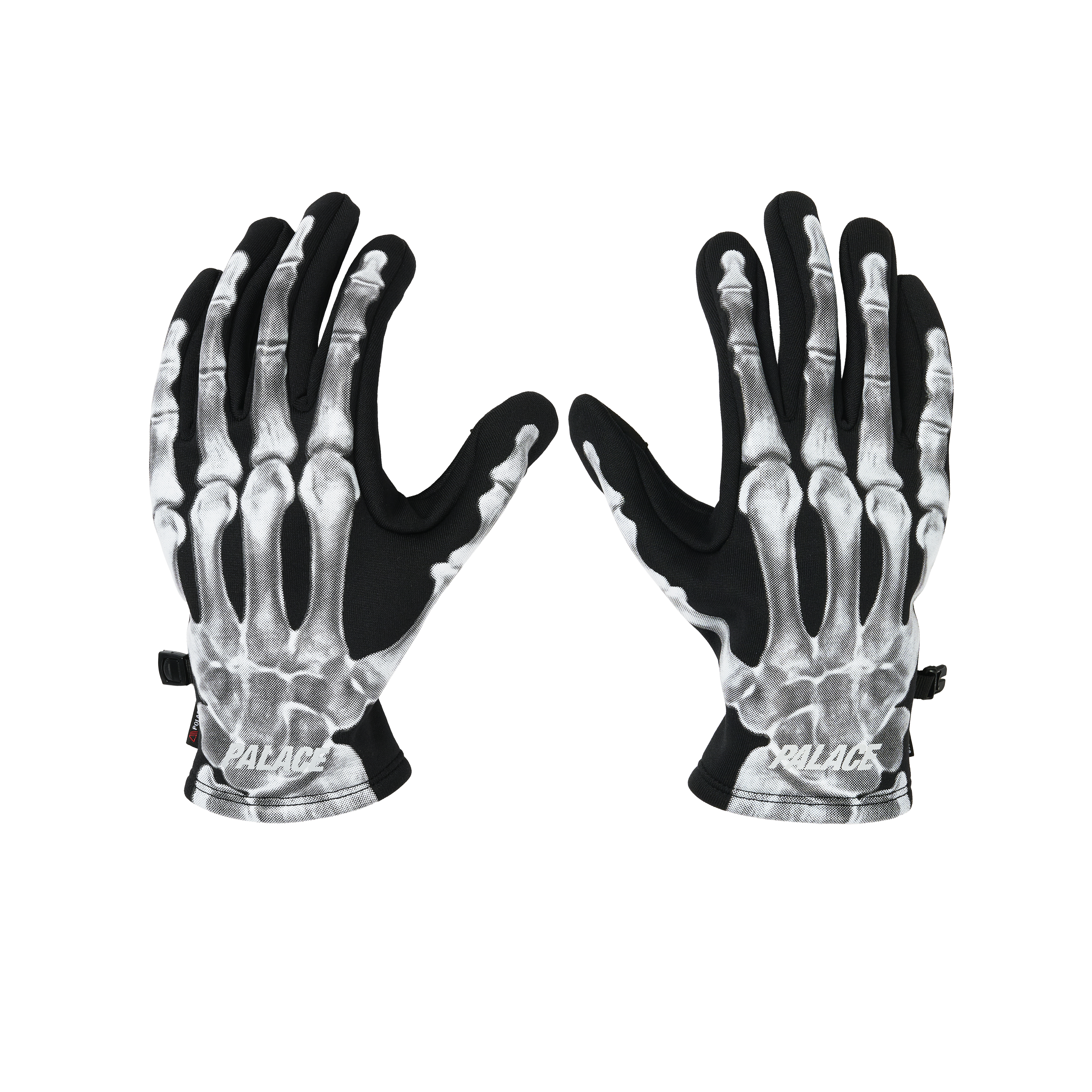 小物 PALACE POLARTEC POWERSTRETCH GLOVES Polartec Powerstretch Gloves Black - Winter 2023 - Palace