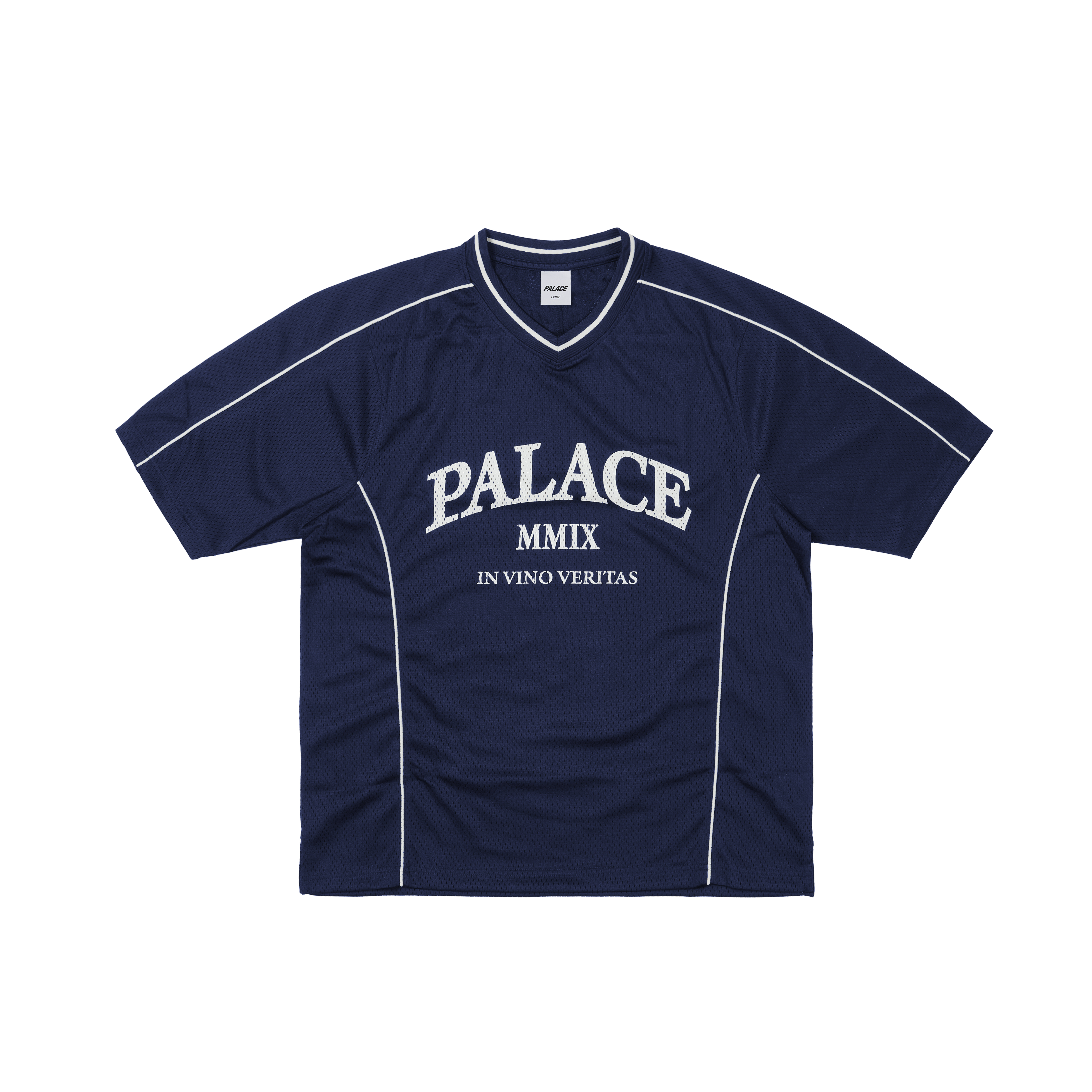 Palace MESH JERSEY BLACK サイズM Palace Meshy Stripe Jersey Black – PIECES