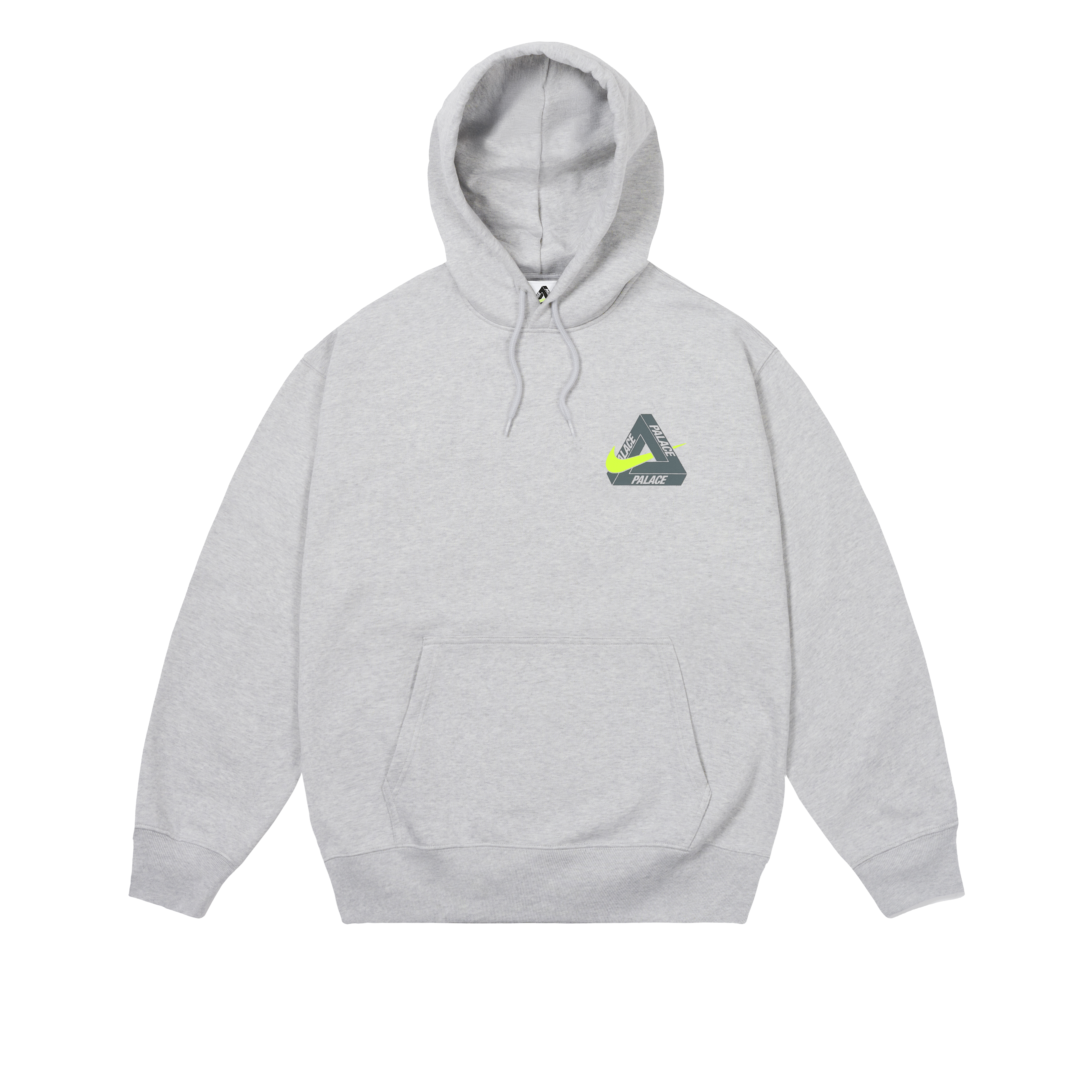 PALACE NIKE TRI SWOOSH HOOD GREY MARL | PALACE SKATEBOARDS