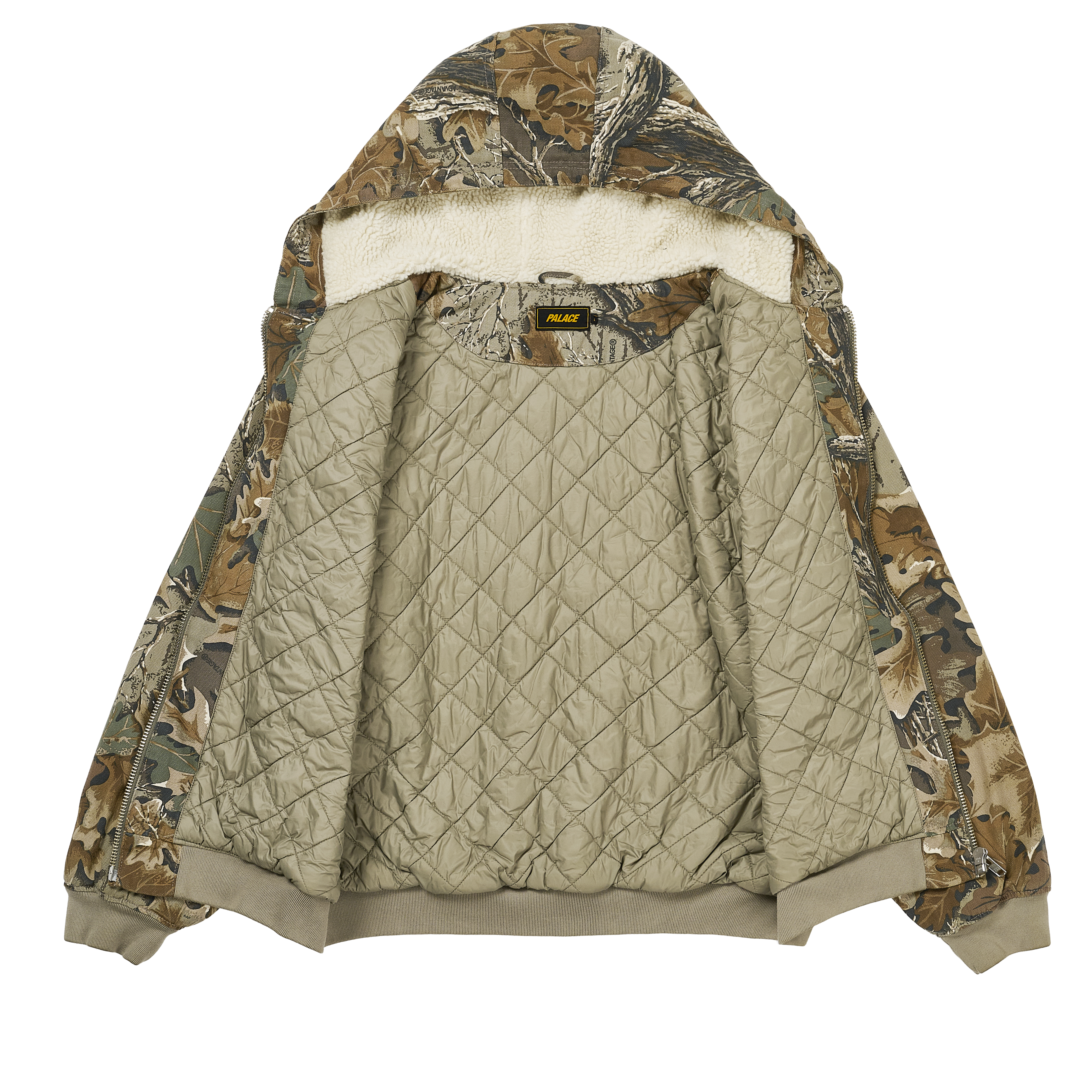 HOODED SHERP JACKET | PALACE SKATEBOARDS
