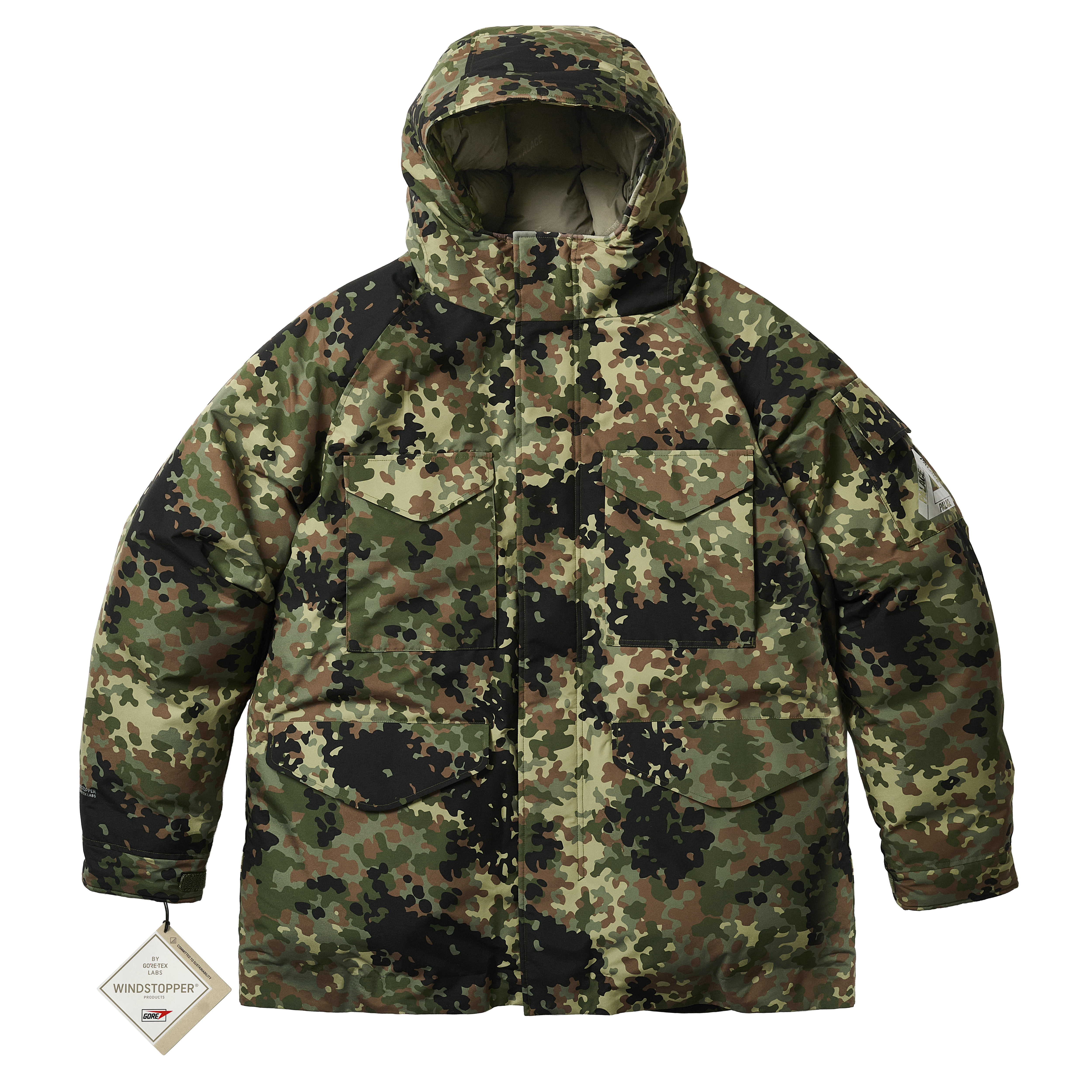 GORE-TEX WINDSTOPPER DOWN PARKA | PALACE SKATEBOARDS