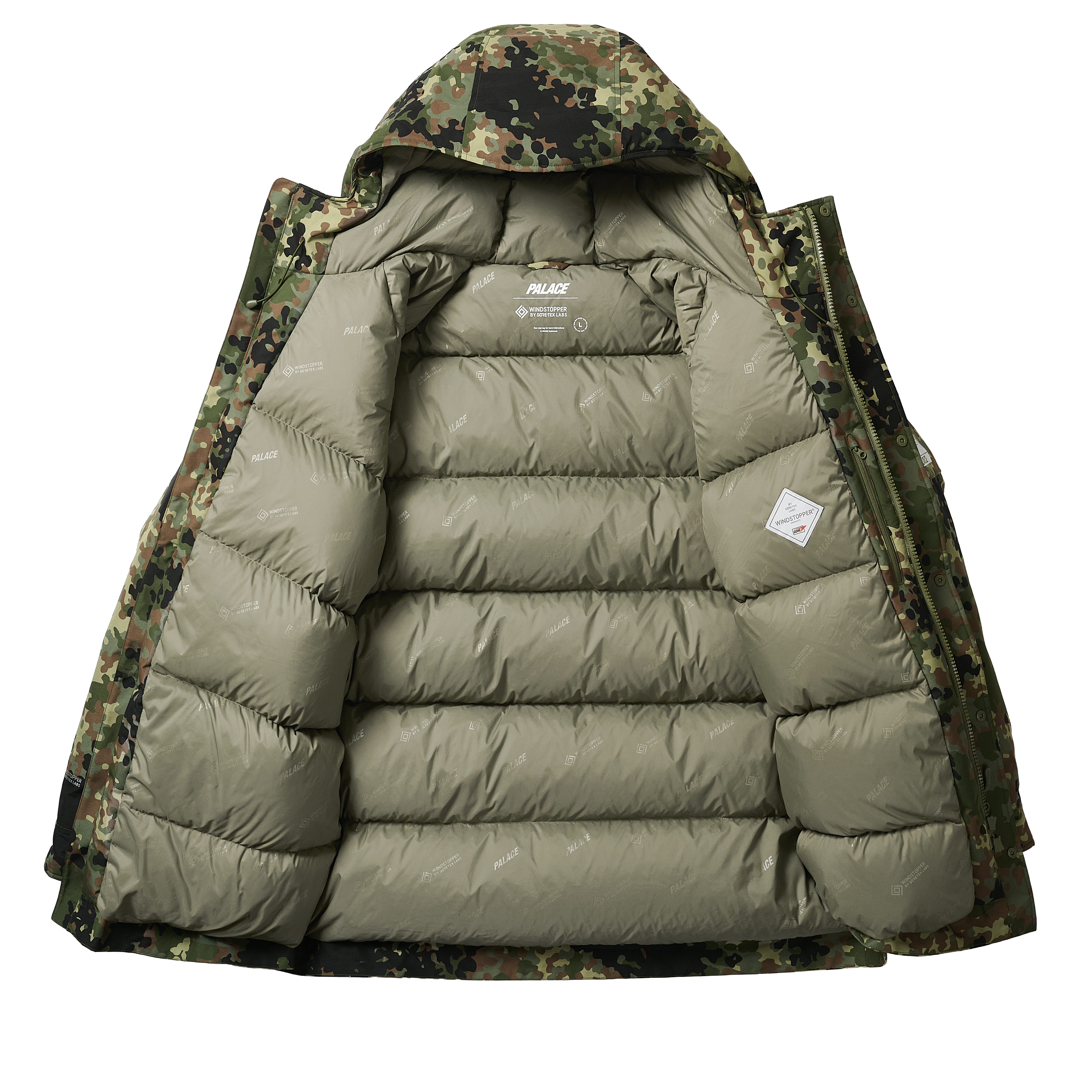 GORE-TEX WINDSTOPPER DOWN PARKA | PALACE SKATEBOARDS